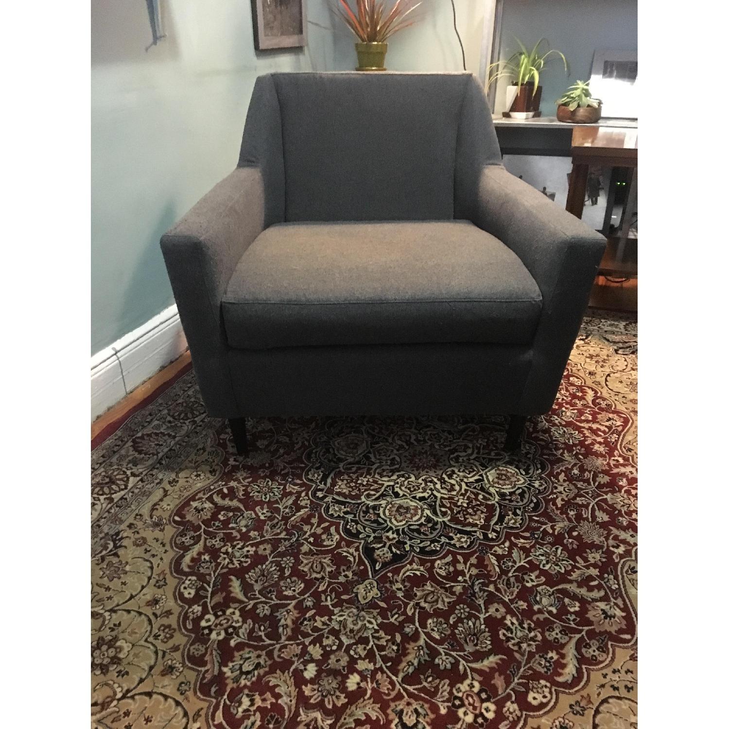 West Elm Mid Century Club Chair - image-3