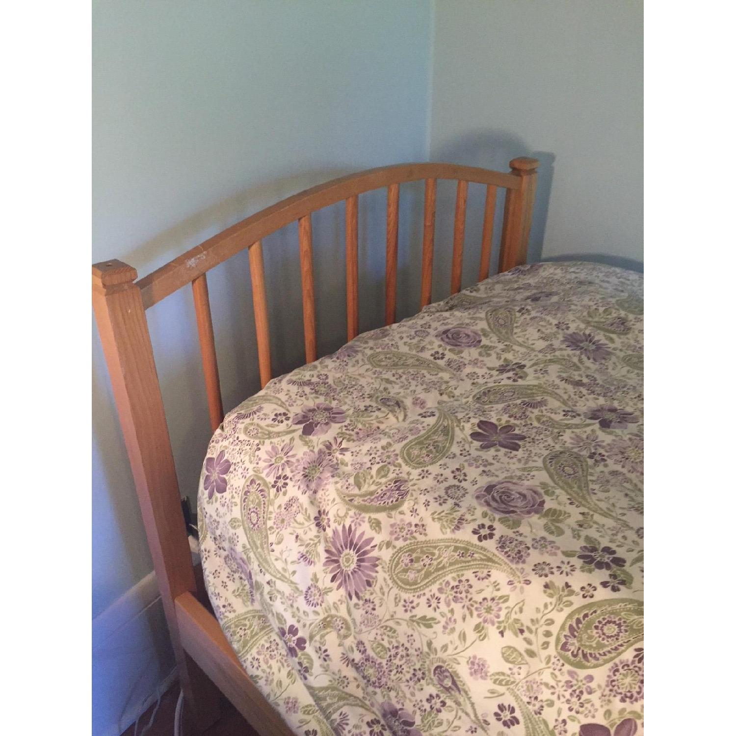 Ethan Allen Maple Wood Twin Bunk Beds - image-3