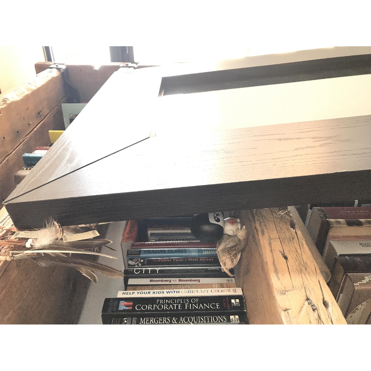 Ikea Ebony Standing Floor Mirror AptDeco