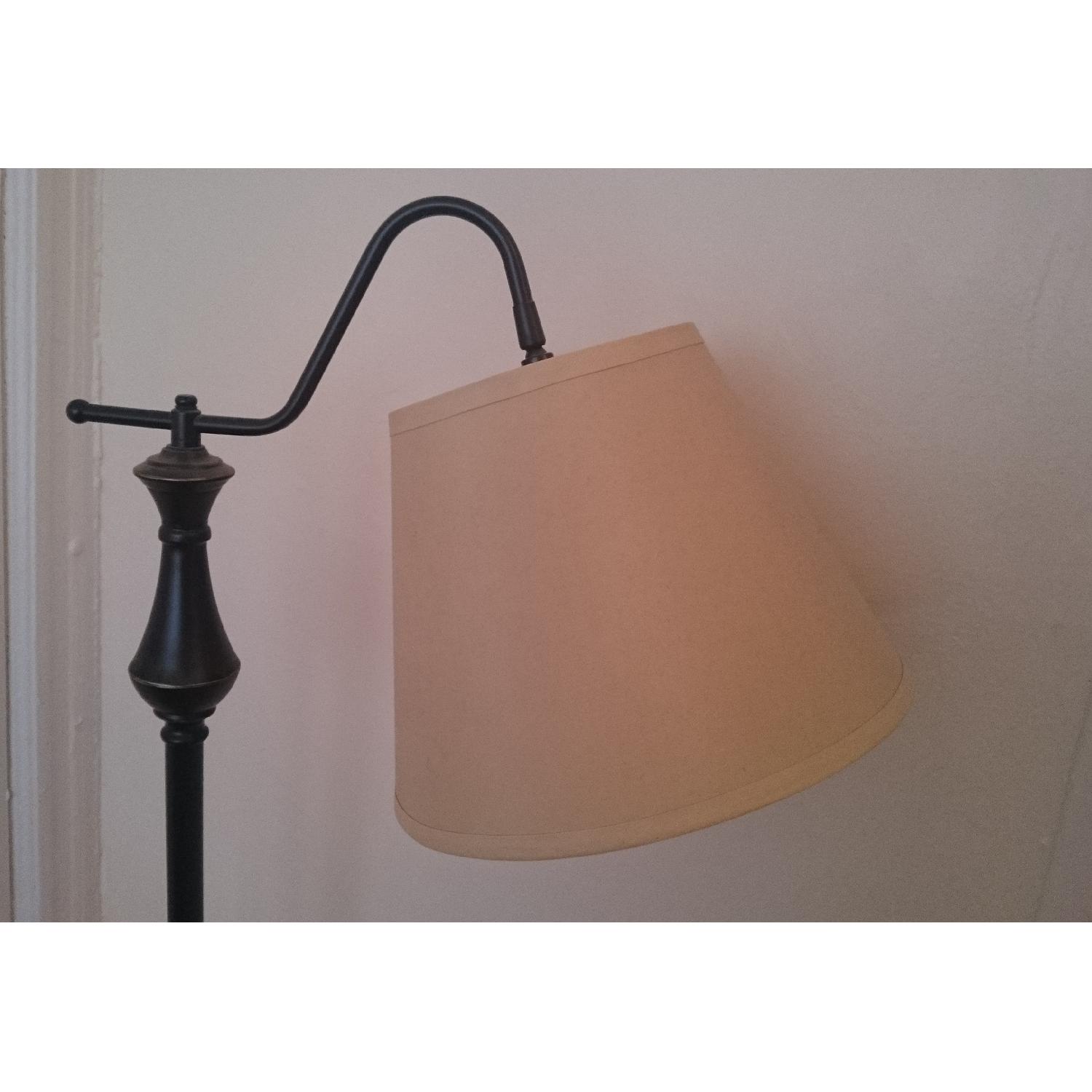 Hampton Bay BridgeOil-Rubbed Bronze Floor Lamp + Table Lamp - image-3