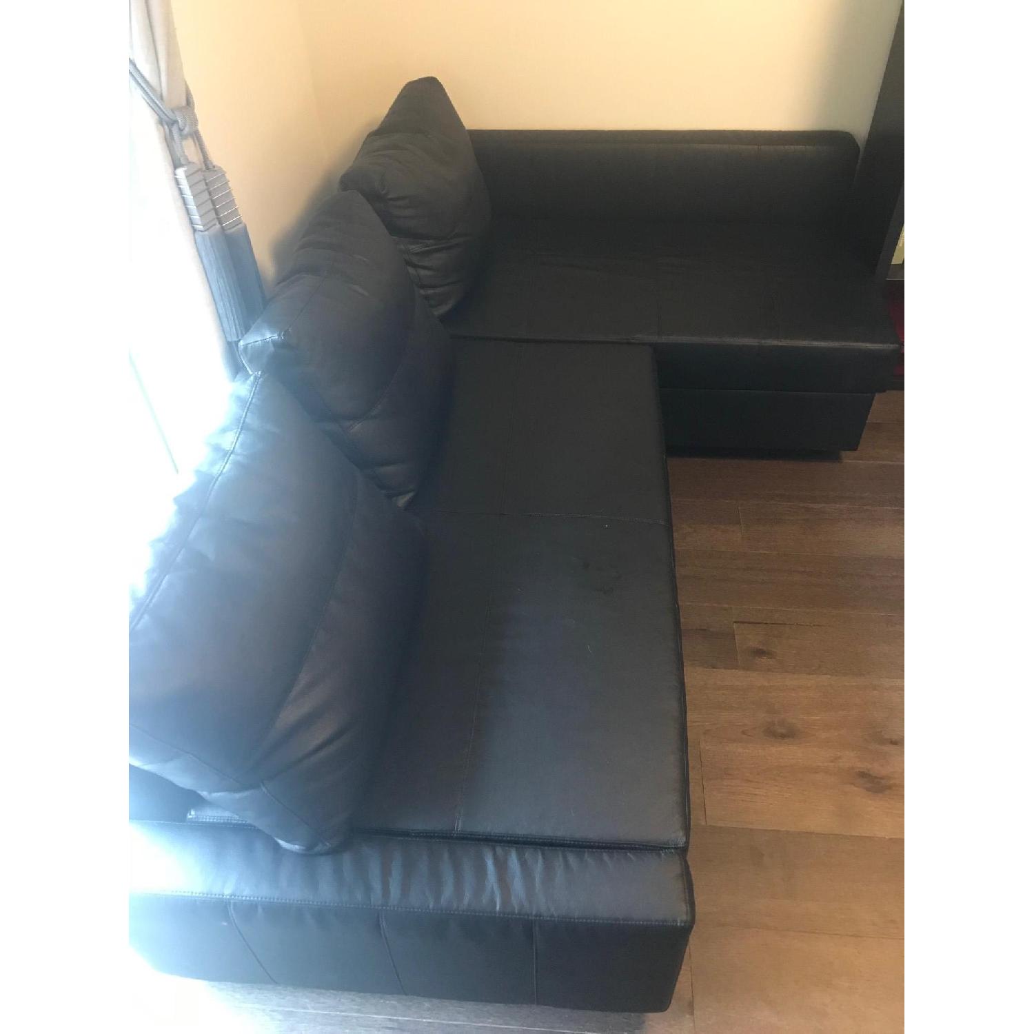 Ikea Friheten 3 Seat Sleeper Sectional w/ Storage - image-2