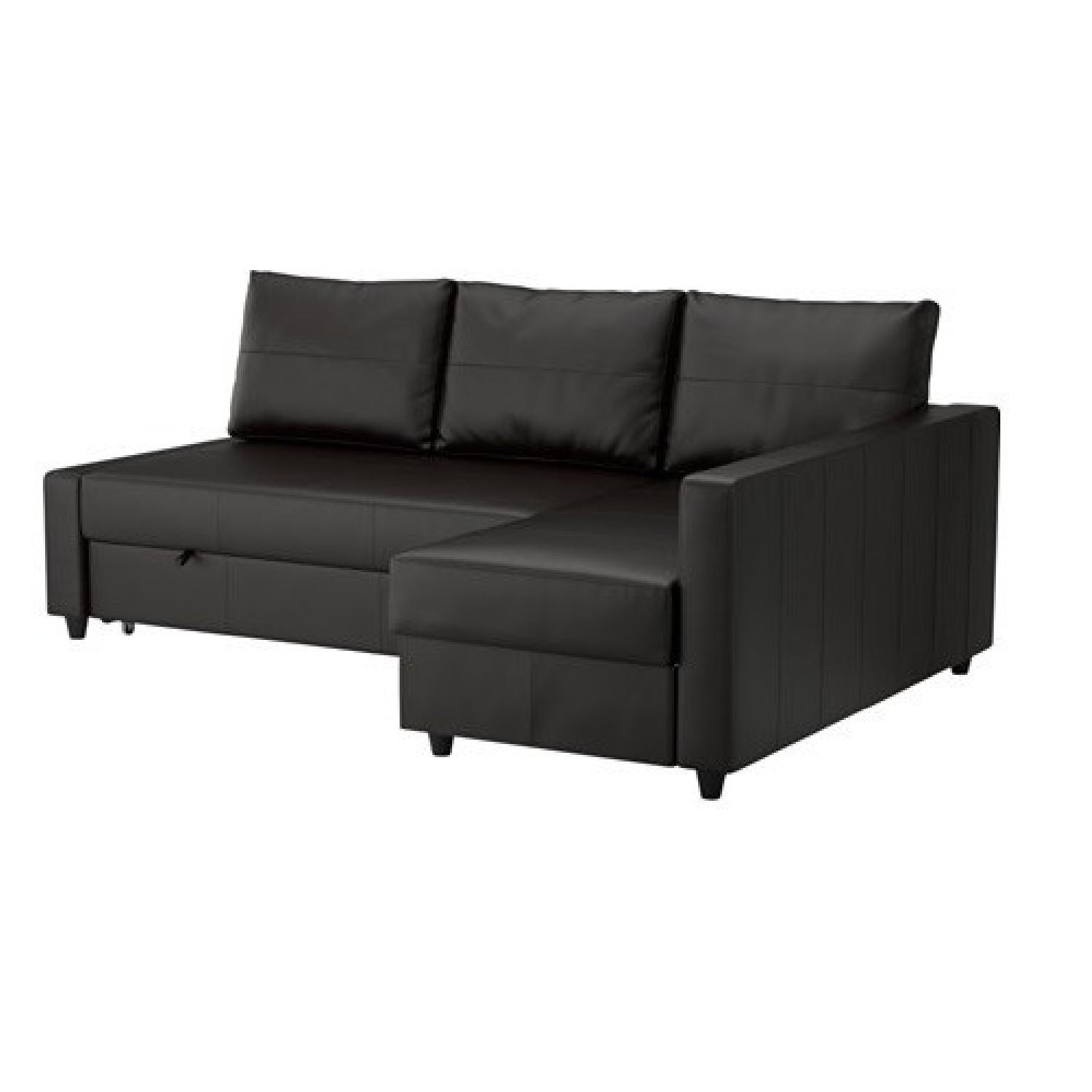 Ikea Friheten 3 Seat Sleeper Sectional w/ Storage - image-0