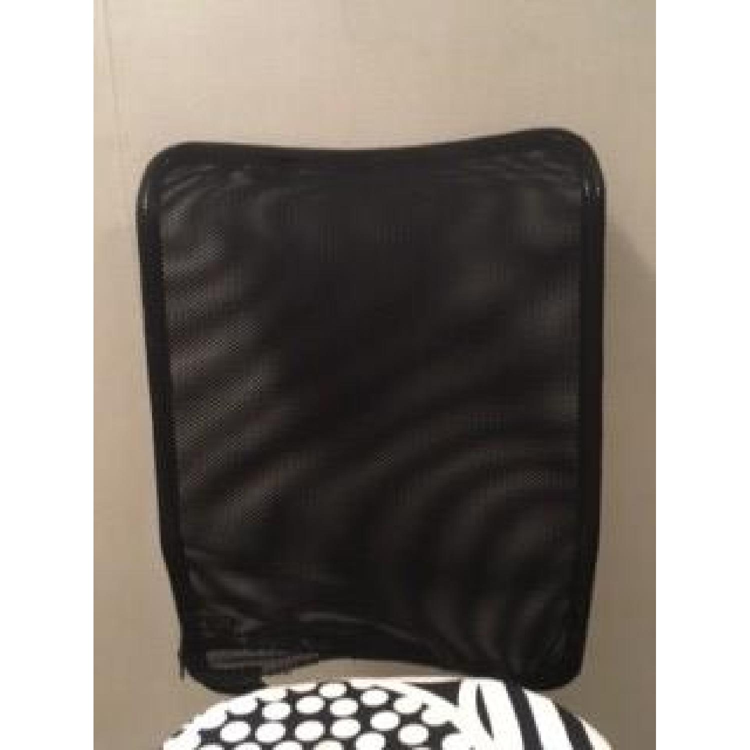 Ikea Torbjorn Black & White Desk Chair on Wheels - image-4