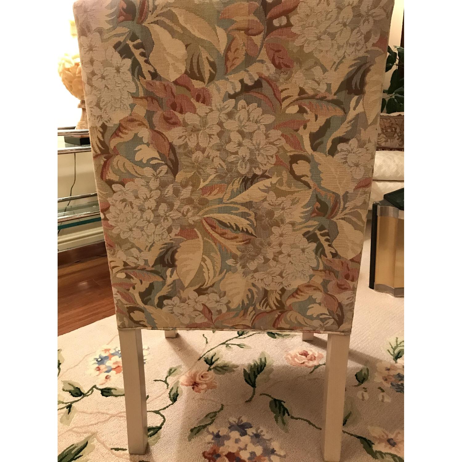 Floral Pattern Accent Chair - image-3