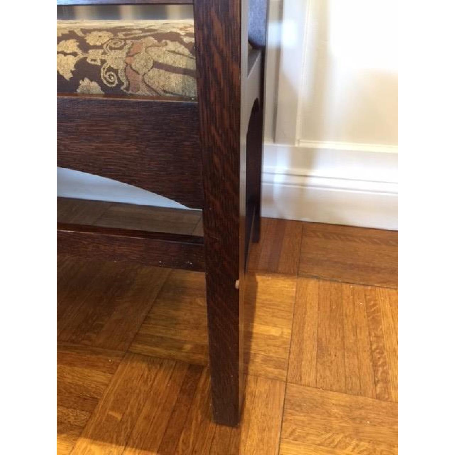 Stickley Harvey Ellis Oak Settee - image-3