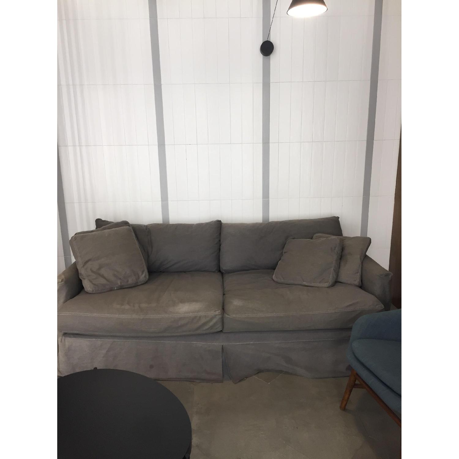 Crate & Barrel Willow Sofa - image-1