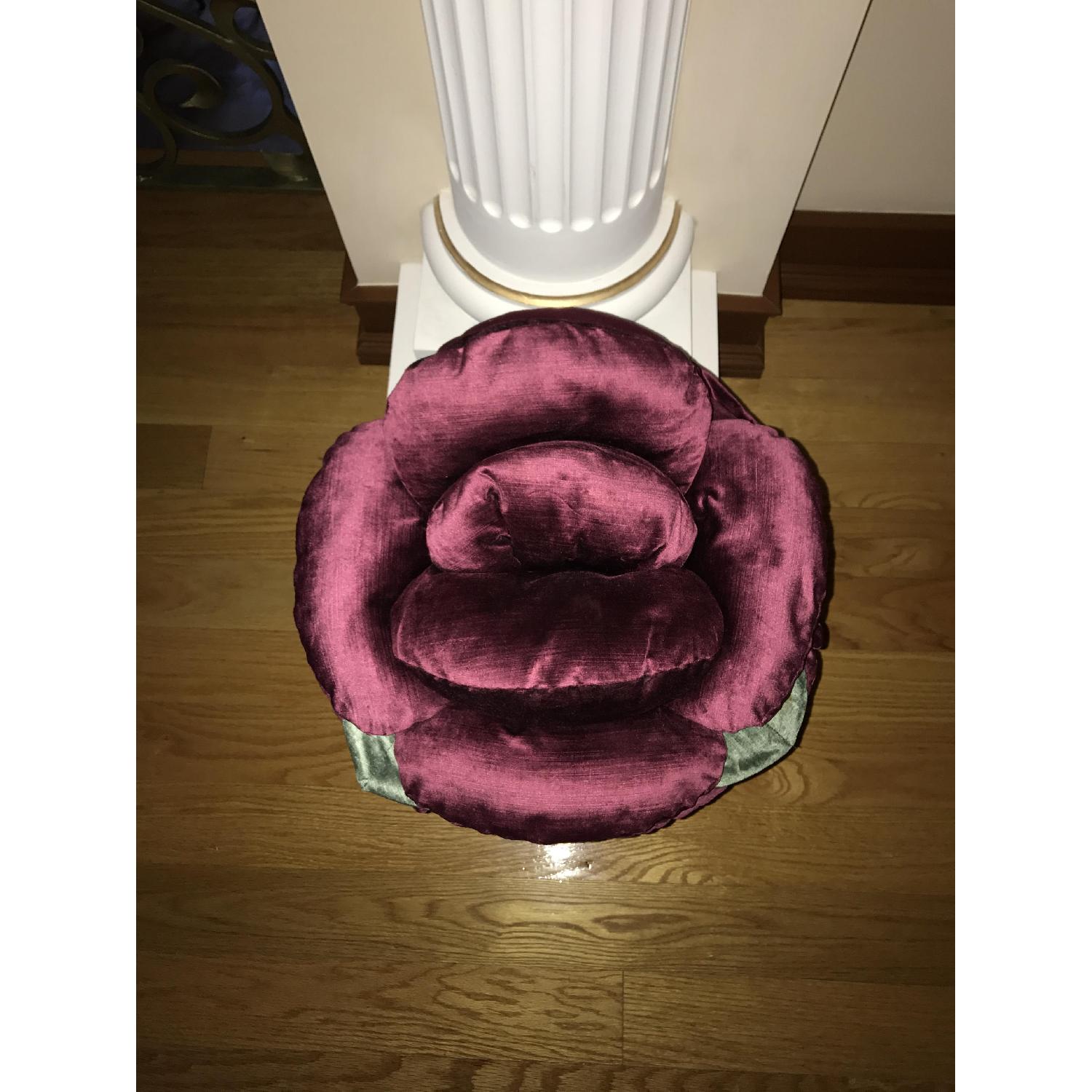 Italian Velvet Rose Stool - image-4