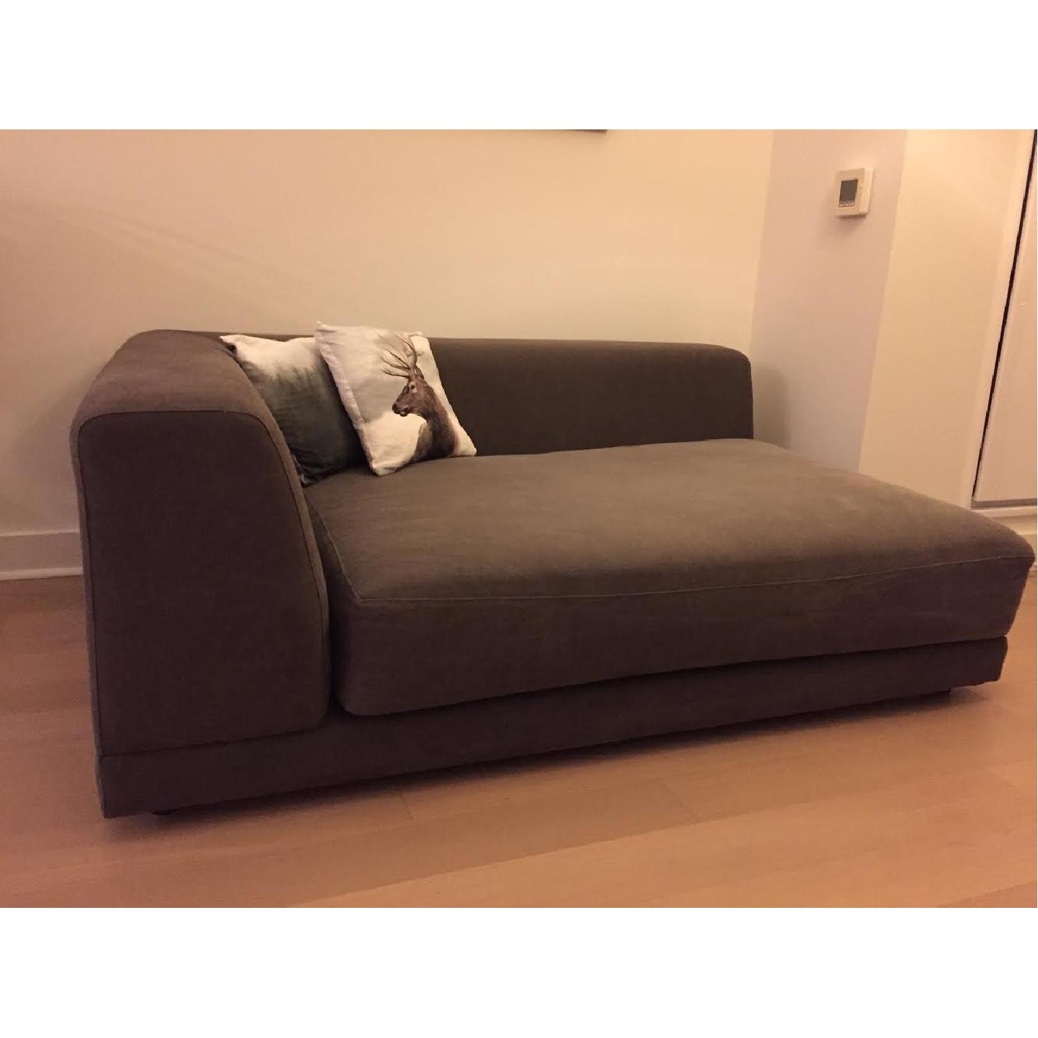 CB2 Uno Left Arm Sofa - image-3