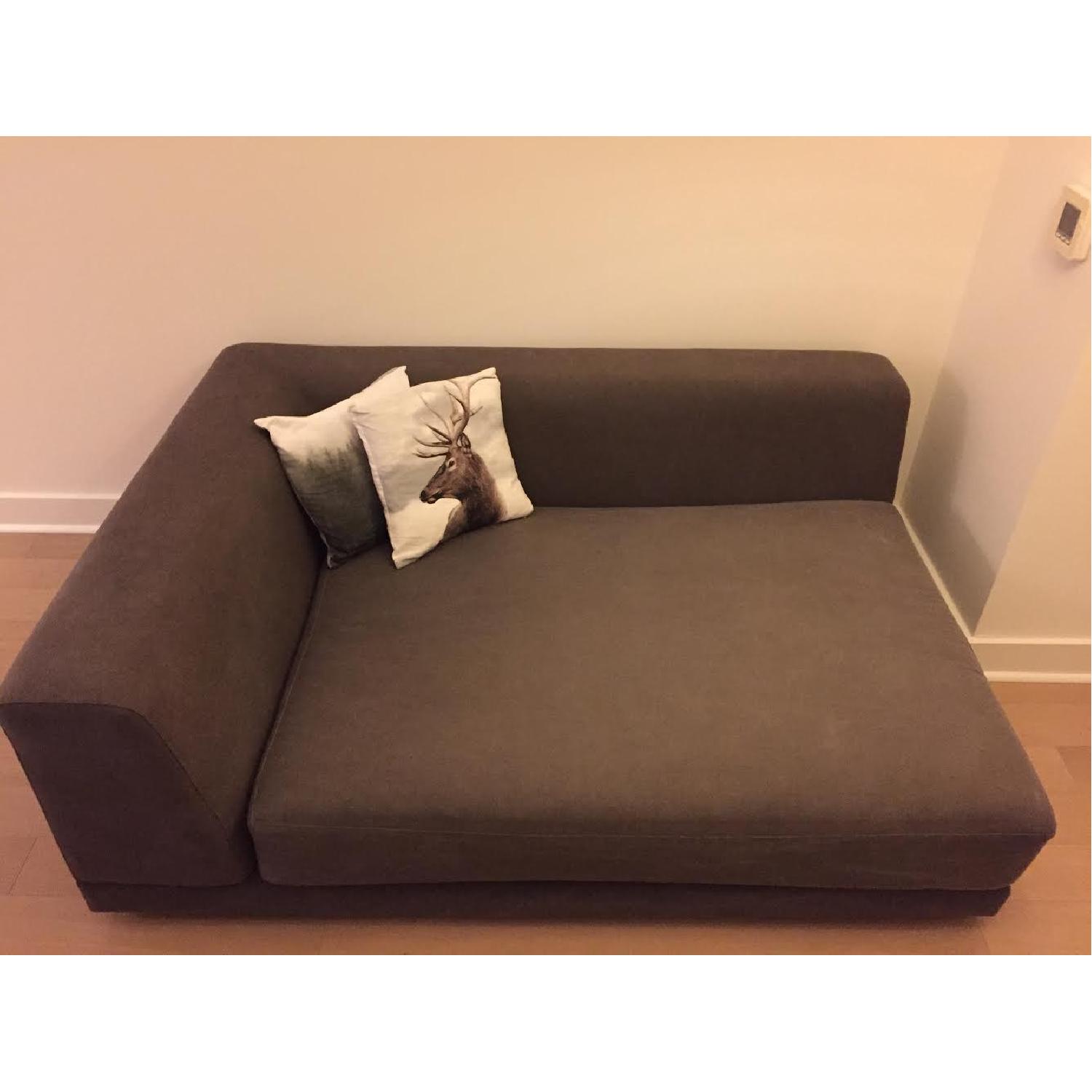 CB2 Uno Left Arm Sofa - image-4