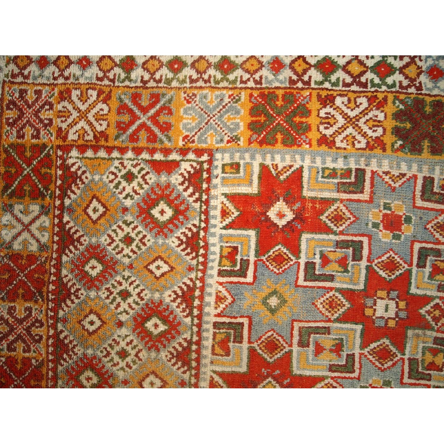 Antique 1900s Moroccan Berber Rug - image-4