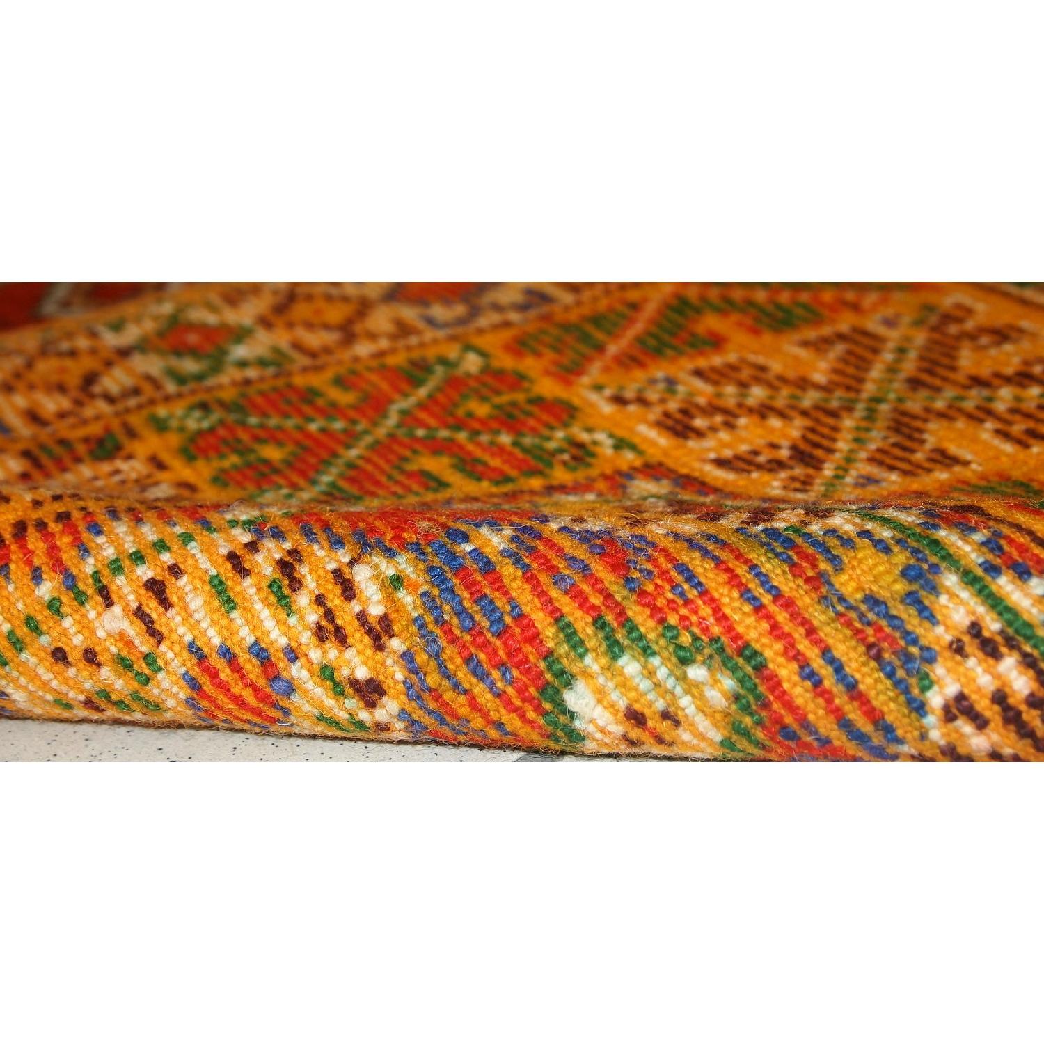 Antique 1900s Moroccan Berber Rug - image-7