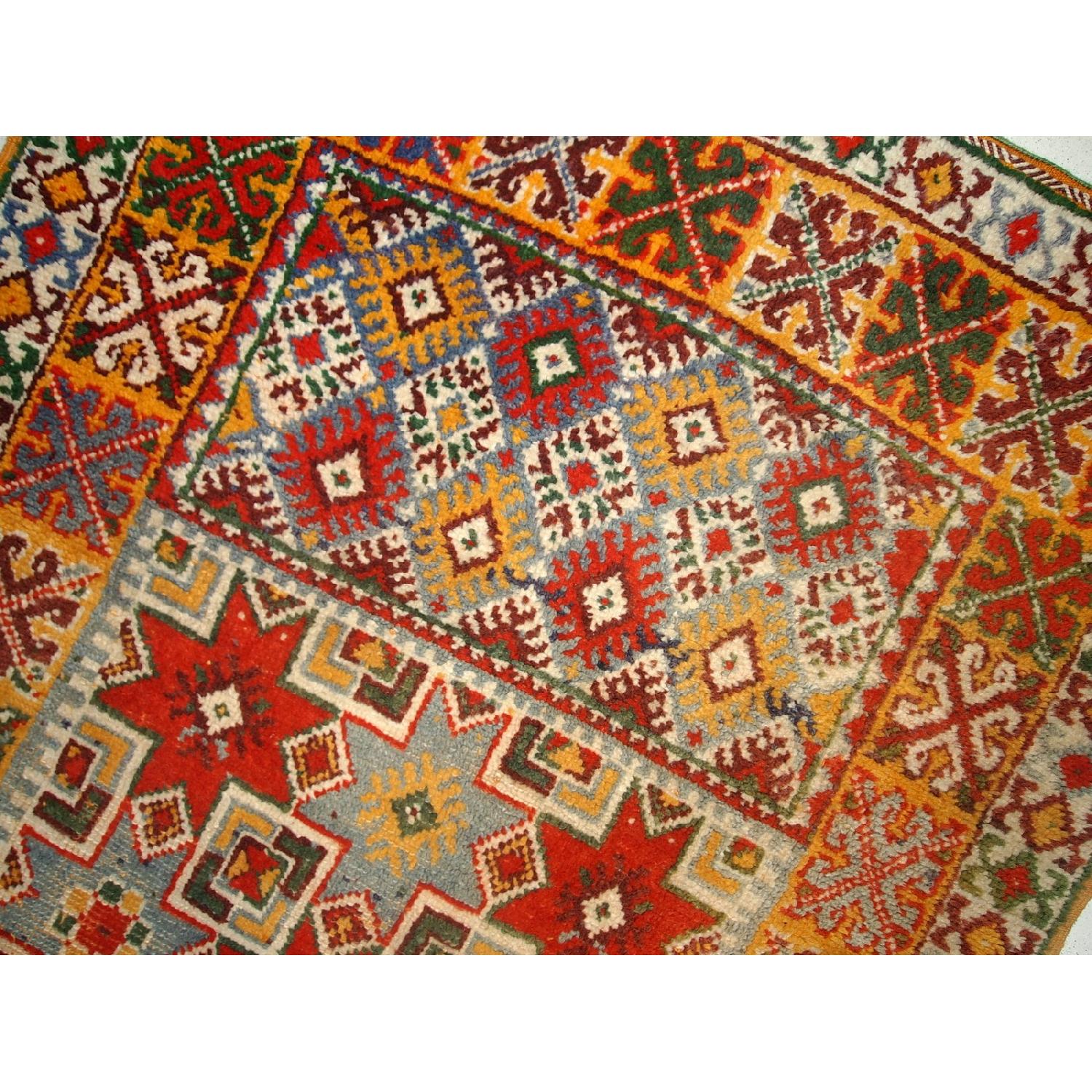 Antique 1900s Moroccan Berber Rug - image-9