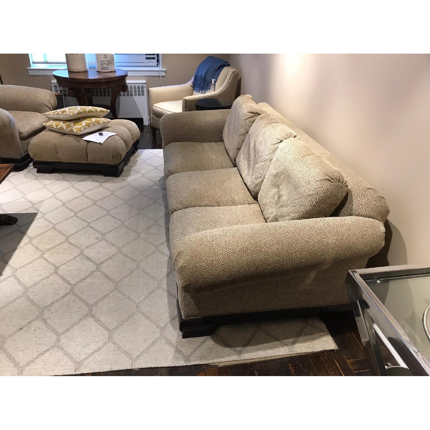Tomlinson Companies Oversized Custom Made Leopard Print Couch - image-2