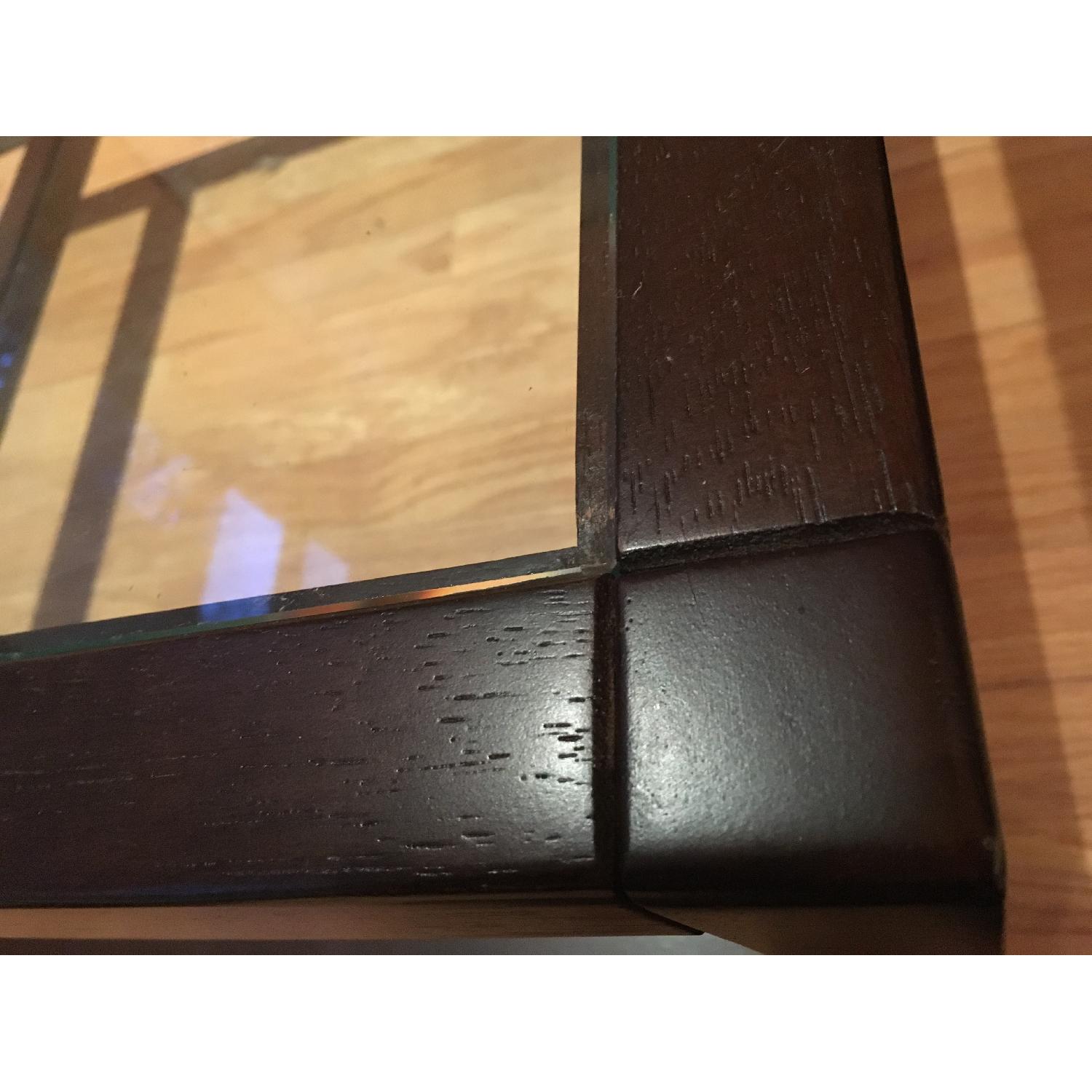 Pottery Barn Gayle Wood & Glass Coffee Table - image-6