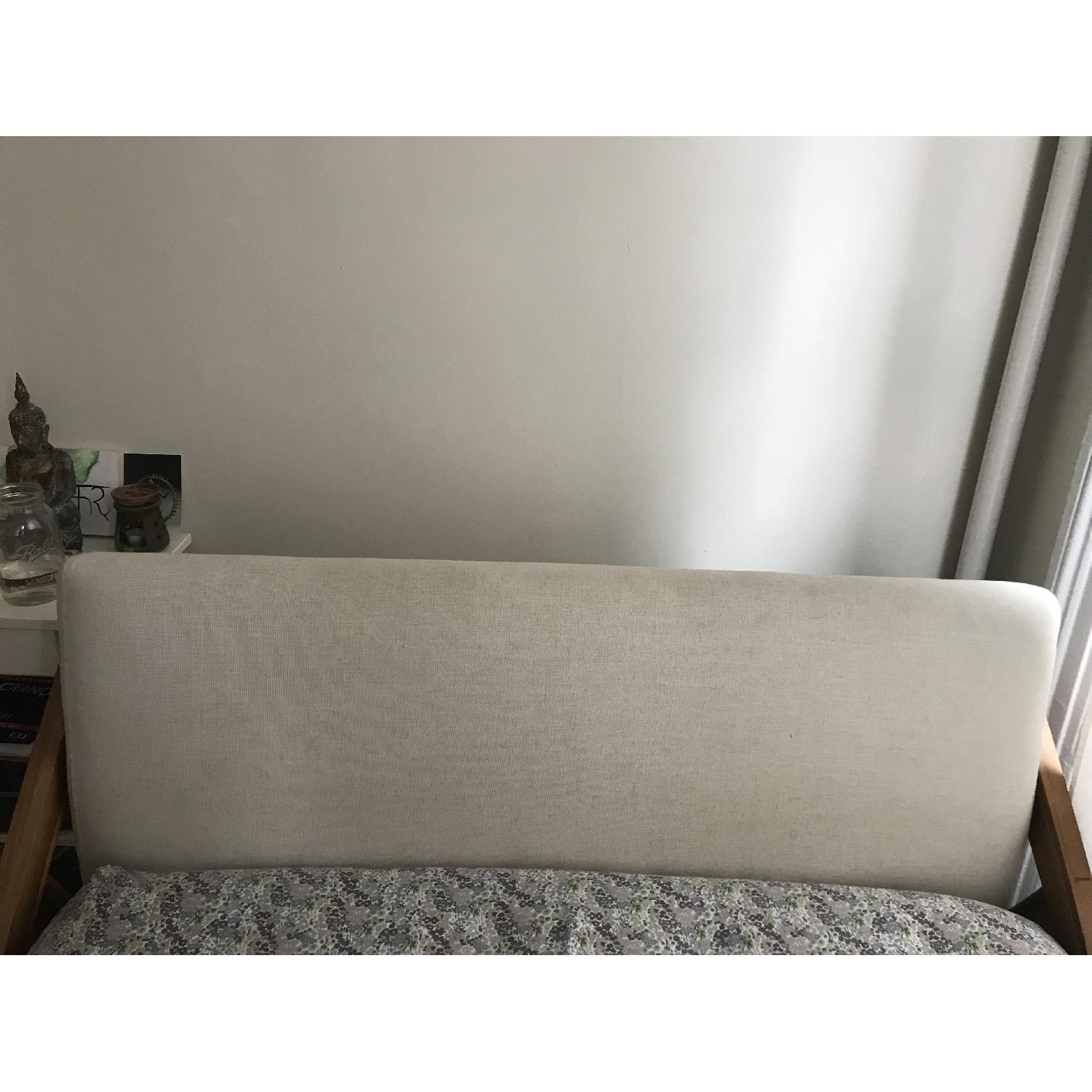 CB2 Drommen Acacia Wood Full Bed - image-5