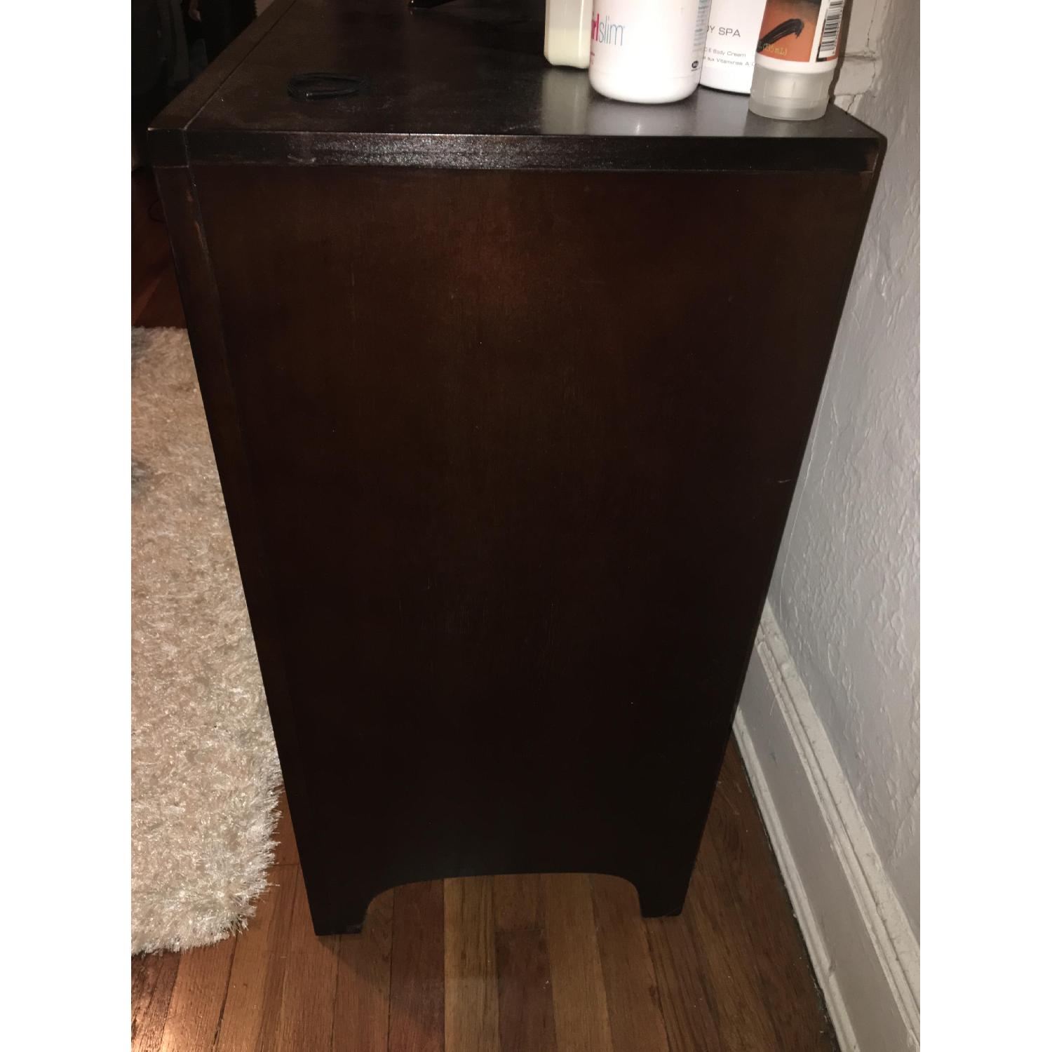 Raymour & Flanigan Merlot 7 Drawer Dresser - image-2