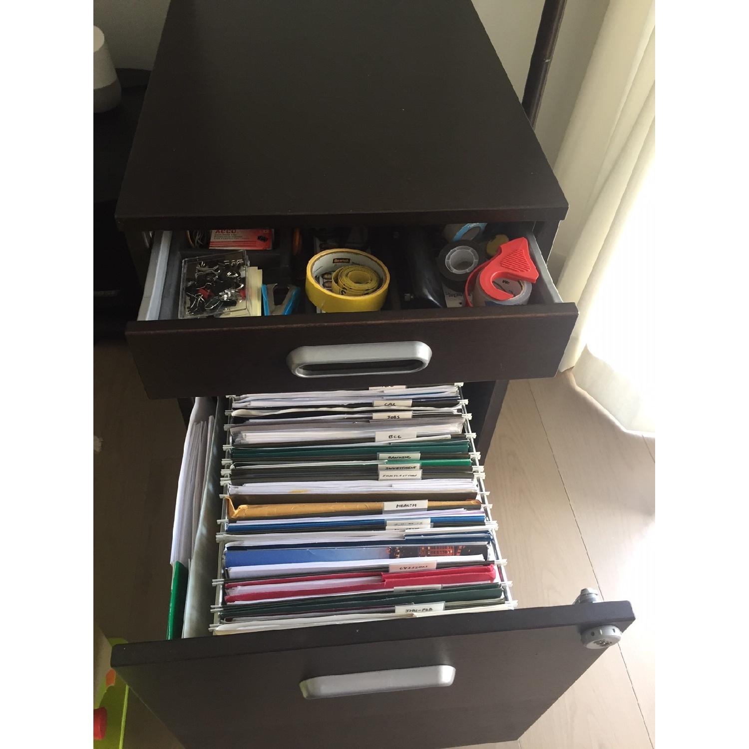 Ikea 2 Drawer Filing Cabinet - image-3