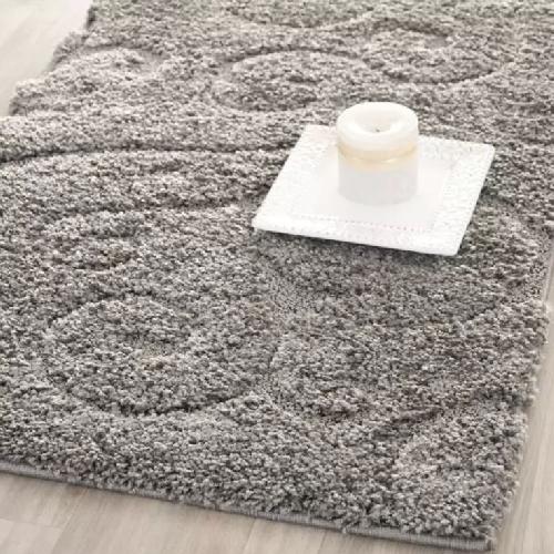 Used Safavieh Dark Grey Shag Rug for sale on AptDeco
