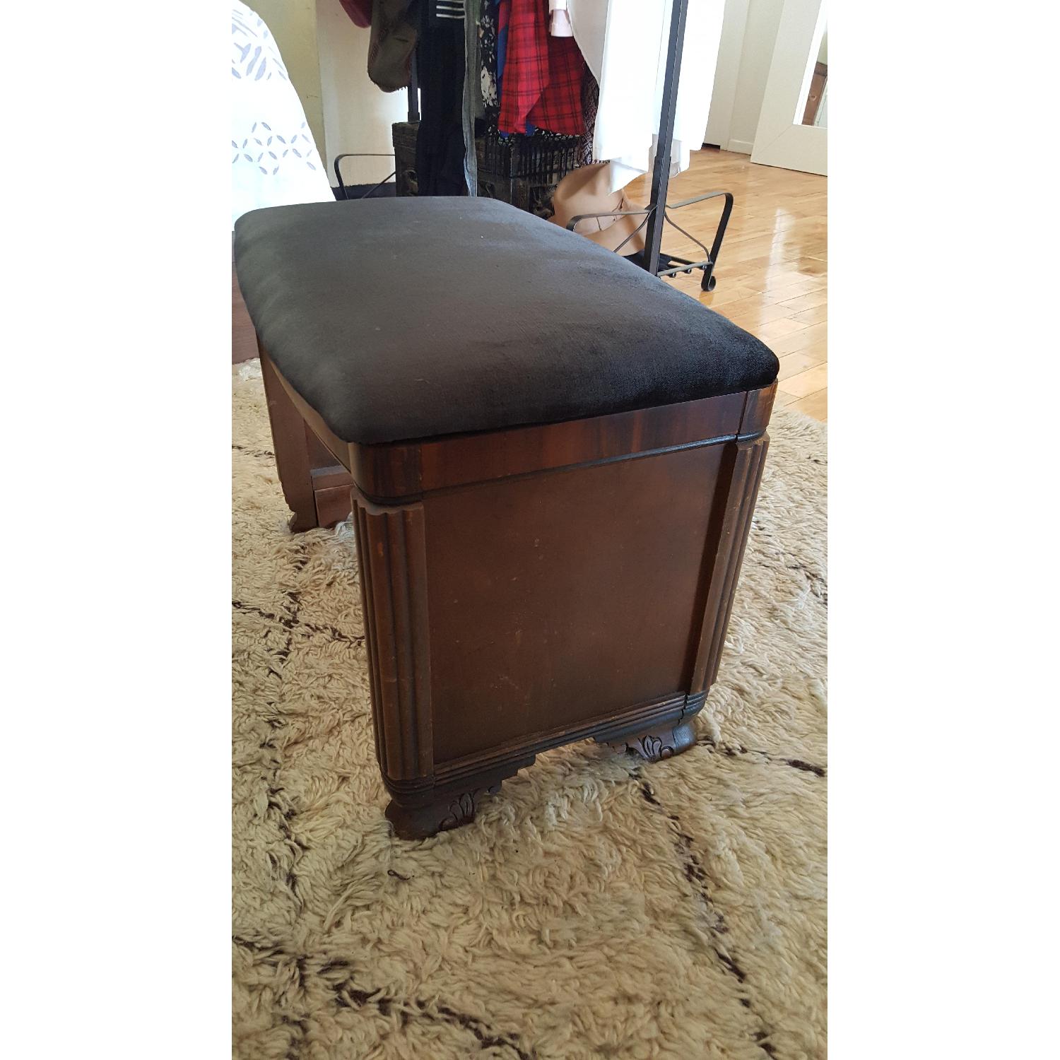 Antique 1920s Vanity w/ Bench - image-3