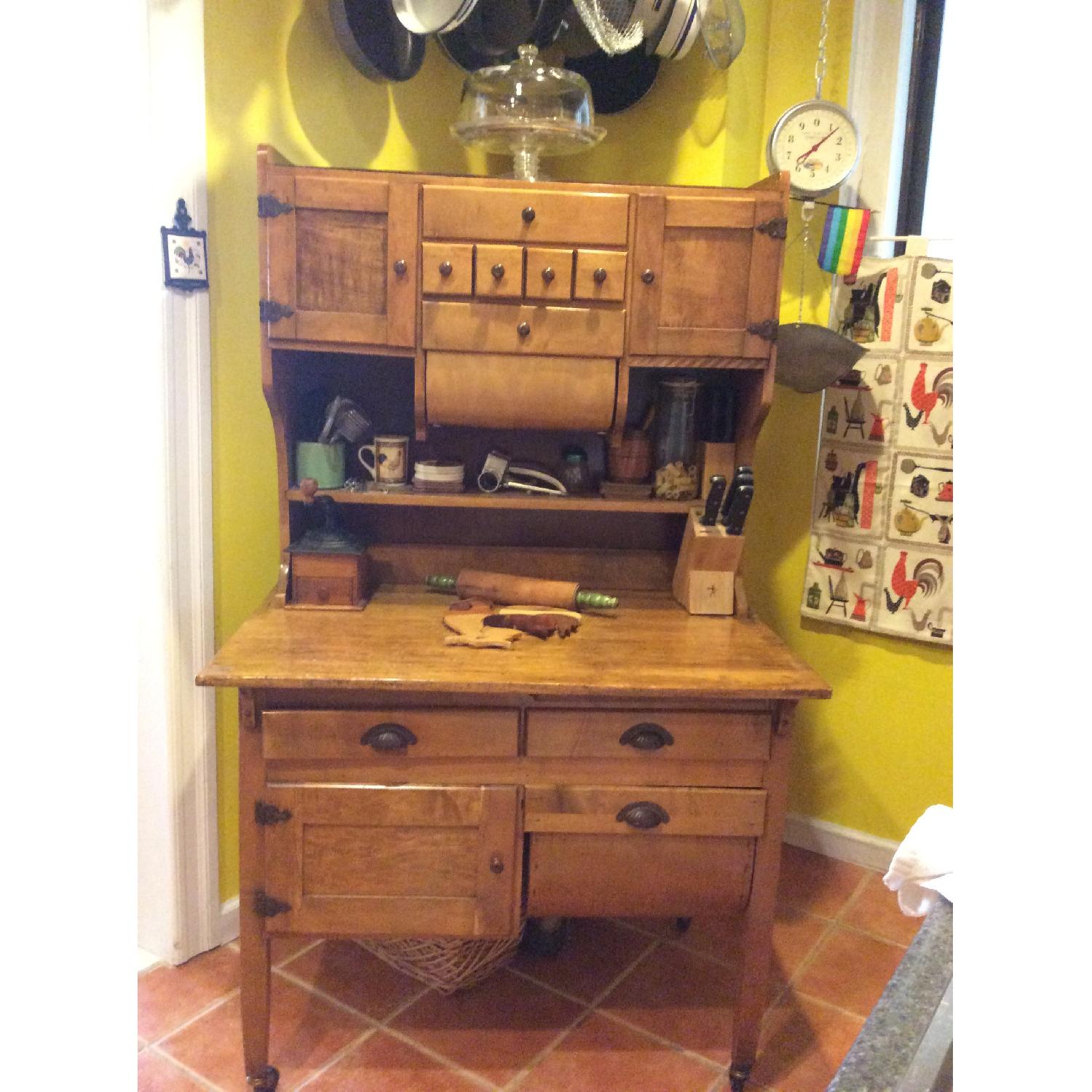 Victorian Restored Bakers Cabinet - image-1