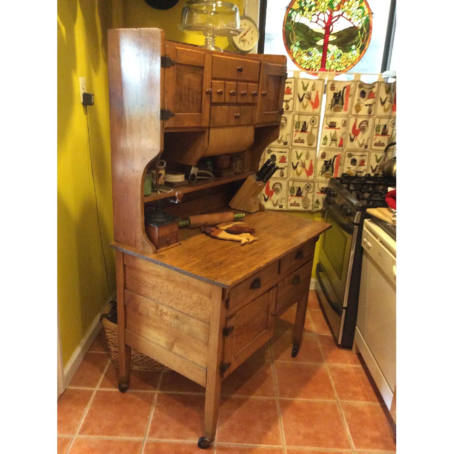 Victorian Restored Bakers Cabinet - image-2