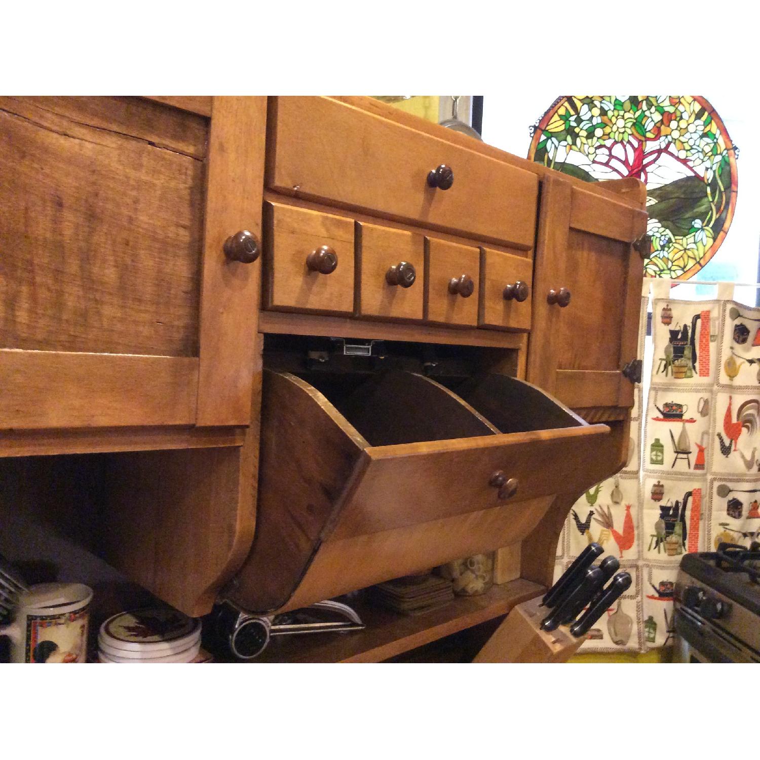 Victorian Restored Bakers Cabinet - image-9