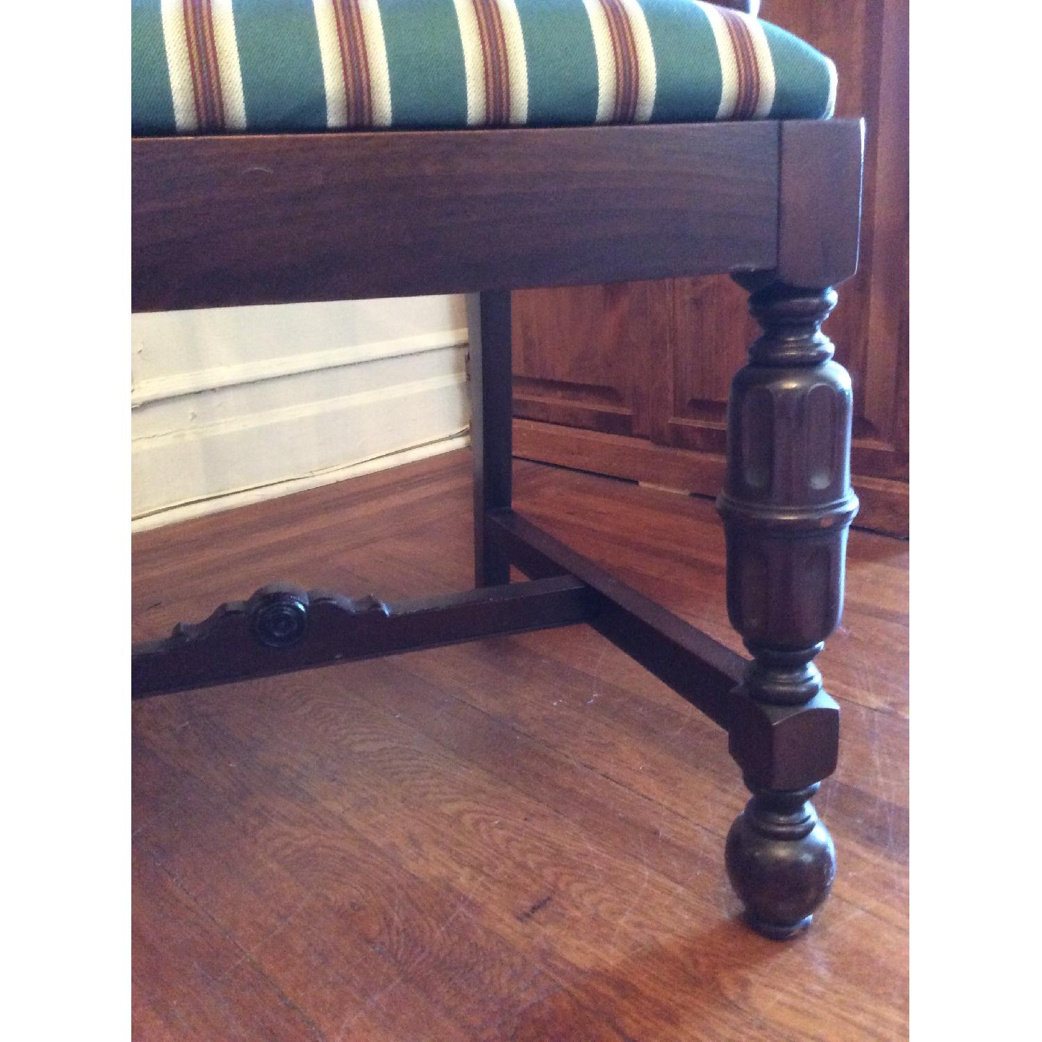 Solid Oak Expandable Dining Table w/ 6 Chairs - image-6