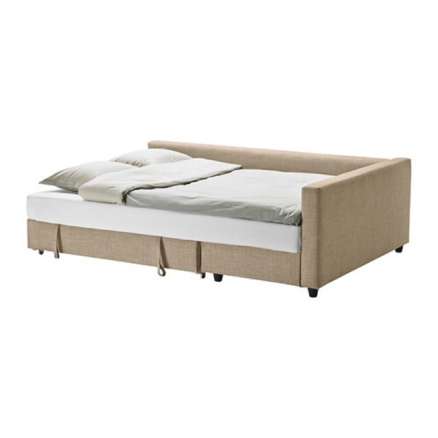 Ikea Sofa Bed w/ Chaise & Storage - image-3