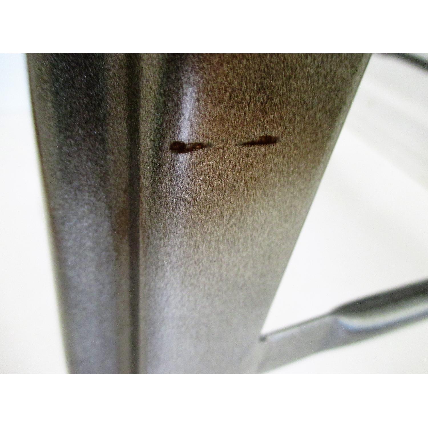 Dimensions Innovation for Living Gray Metal Counter Stools - Pair - image-3