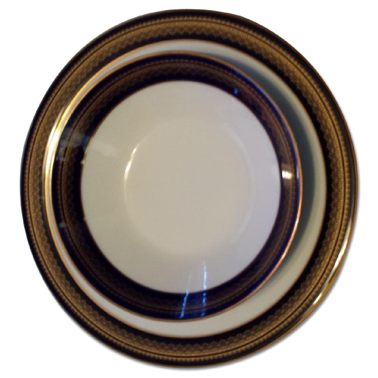 Noritake Vienna Cobalt Blue China - Set of 12 - image-0