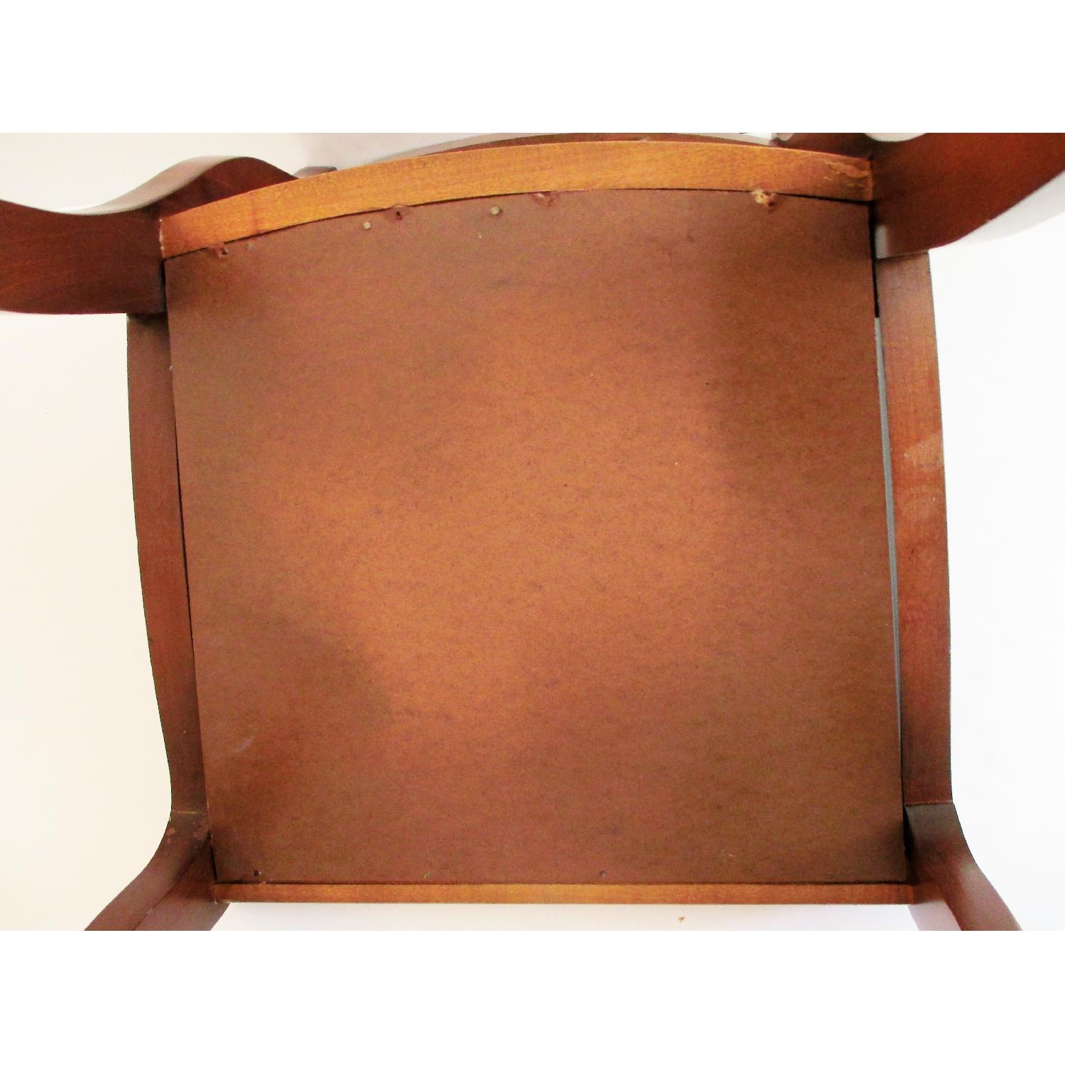 Manual Arts Furniture Company Vintage Piano Chair w/ Lyre Design & Storage Seat - image-2