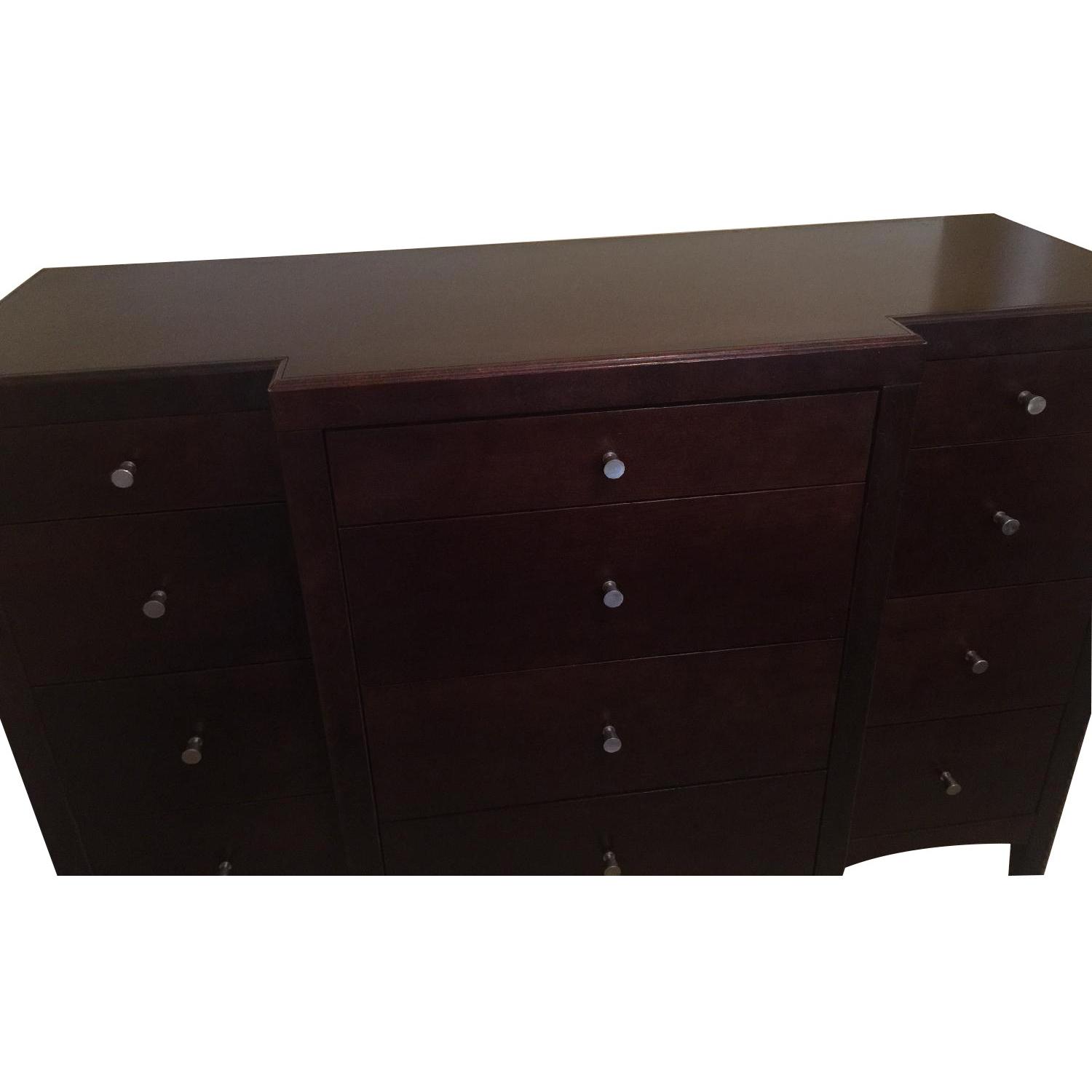 Macy's 3 Piece Cherry Wood Bedroom Set - image-8