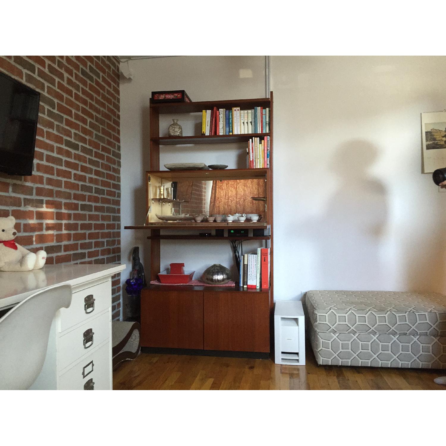 Mid Century Modern Modular Wall Unit/Bookcase/Bar - image-2