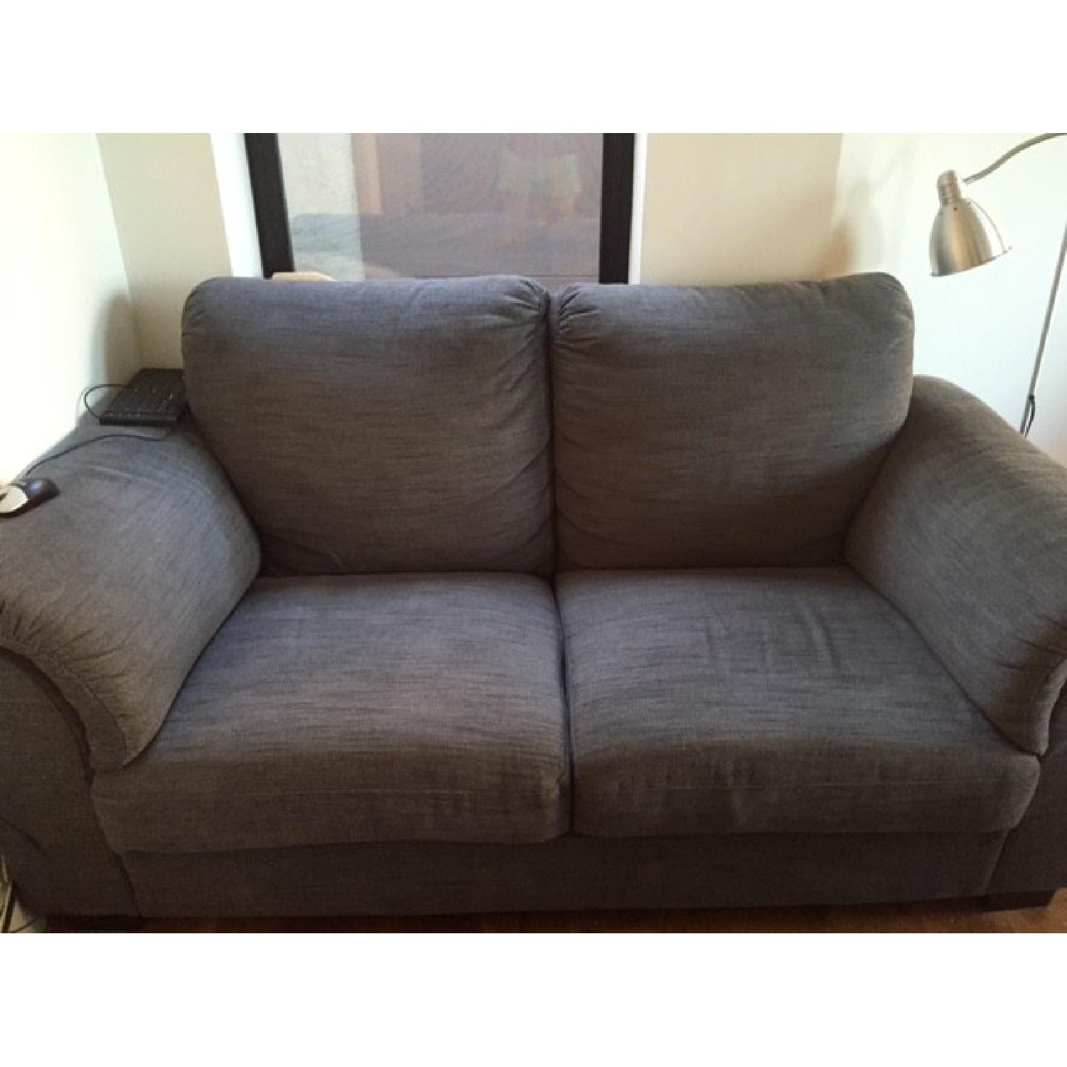 Ikea Tidafors Grey Loveseat - image-1