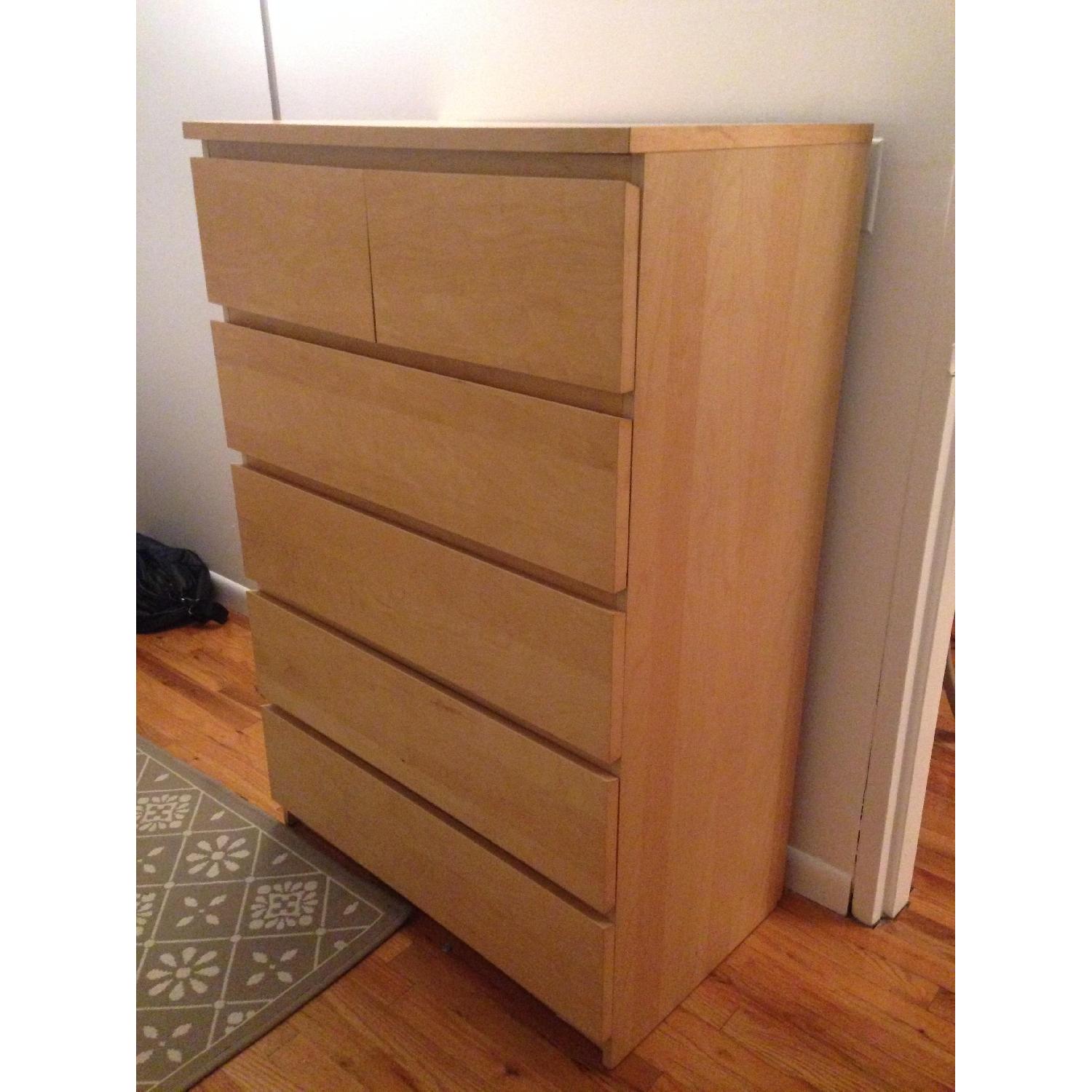 Ikea Malm 6 Drawer Chest - image-2
