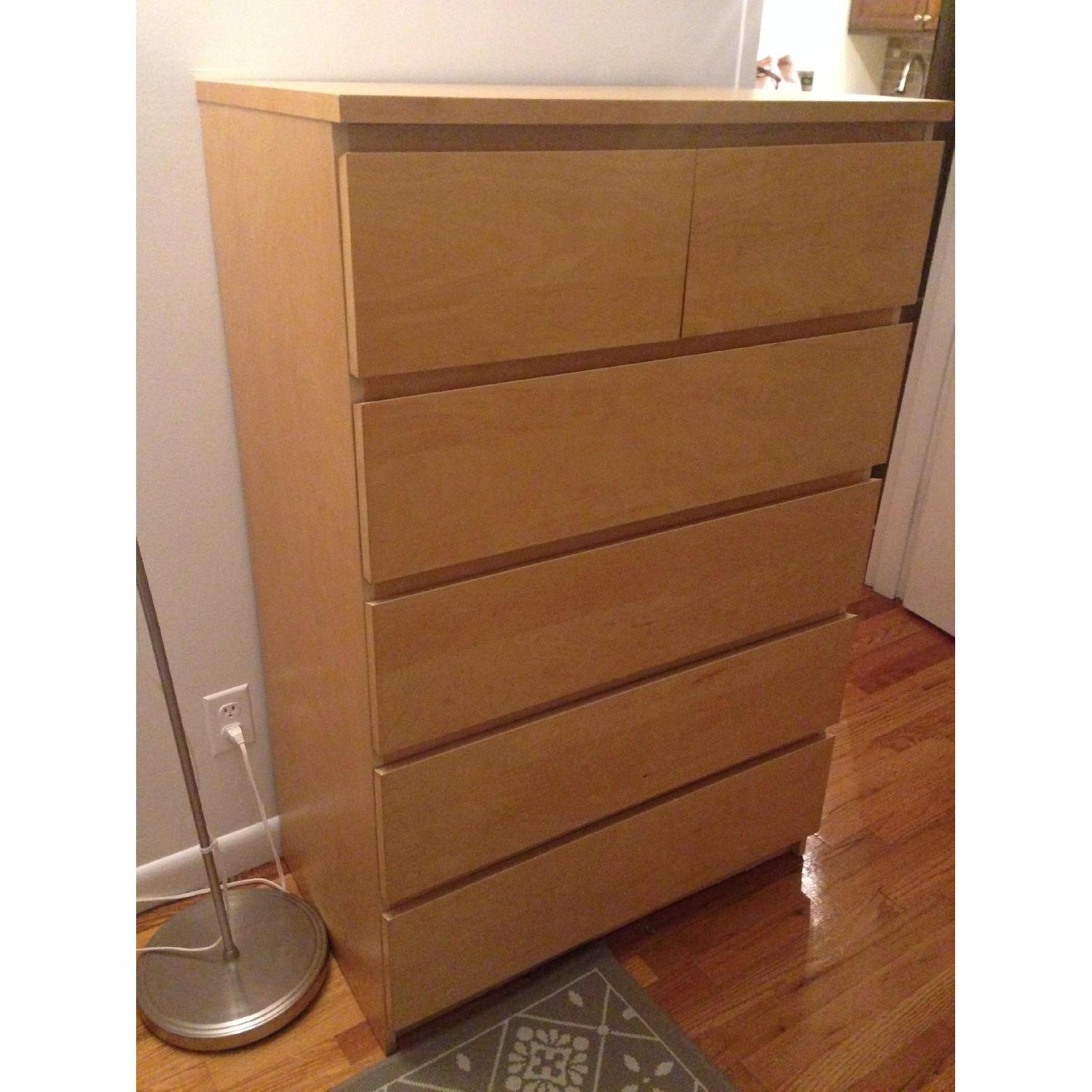 Ikea Malm 6 Drawer Chest - image-3