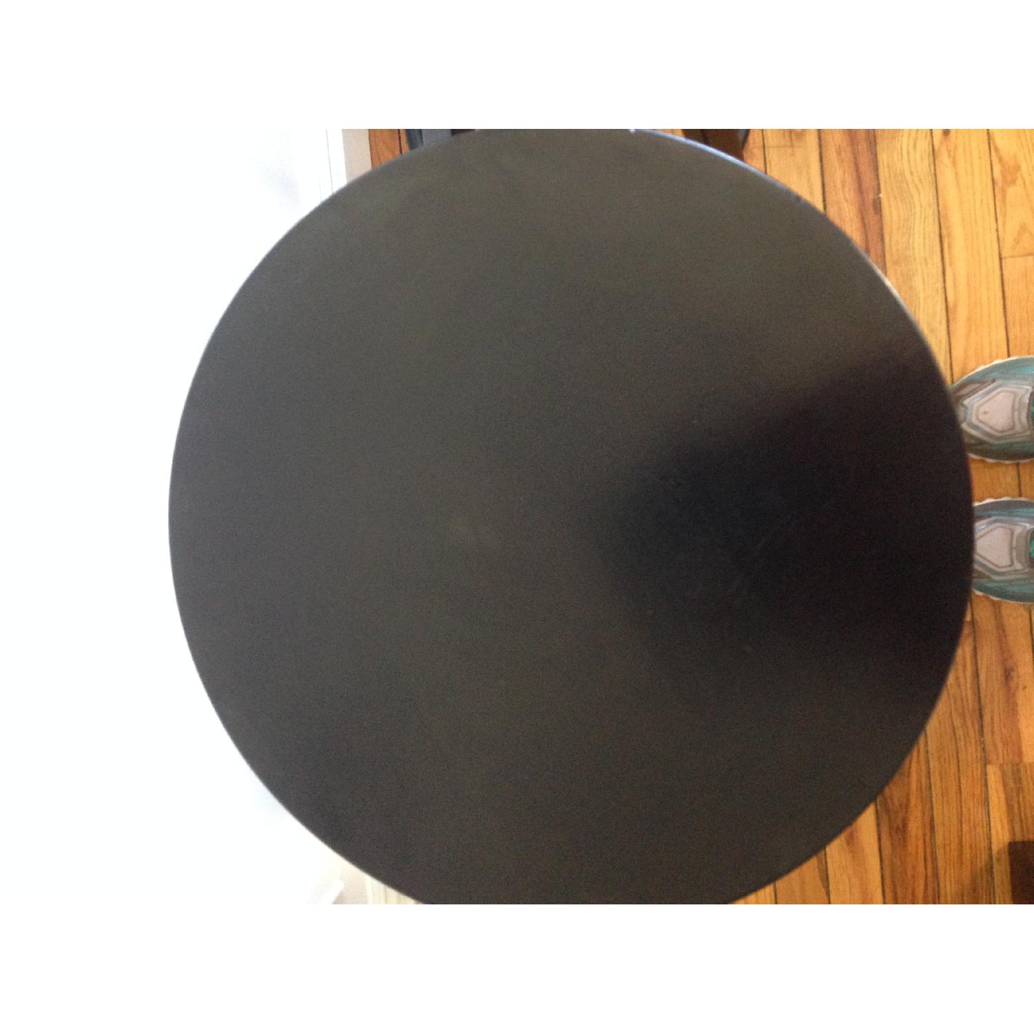 Ikea Dalfred Adjustable Black Bar Stools - Pair - image-4