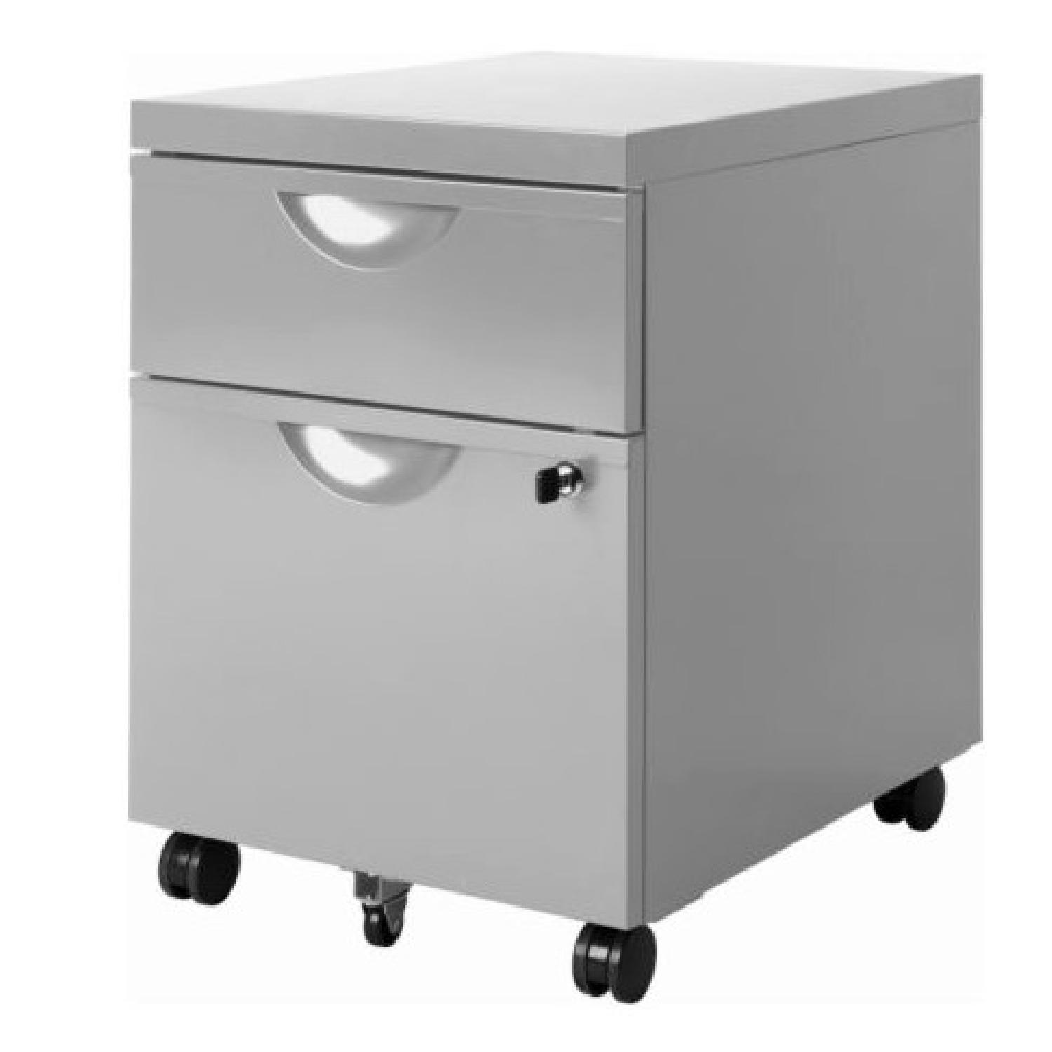 Ikea Rolling File Cabinets - Pair - image-6