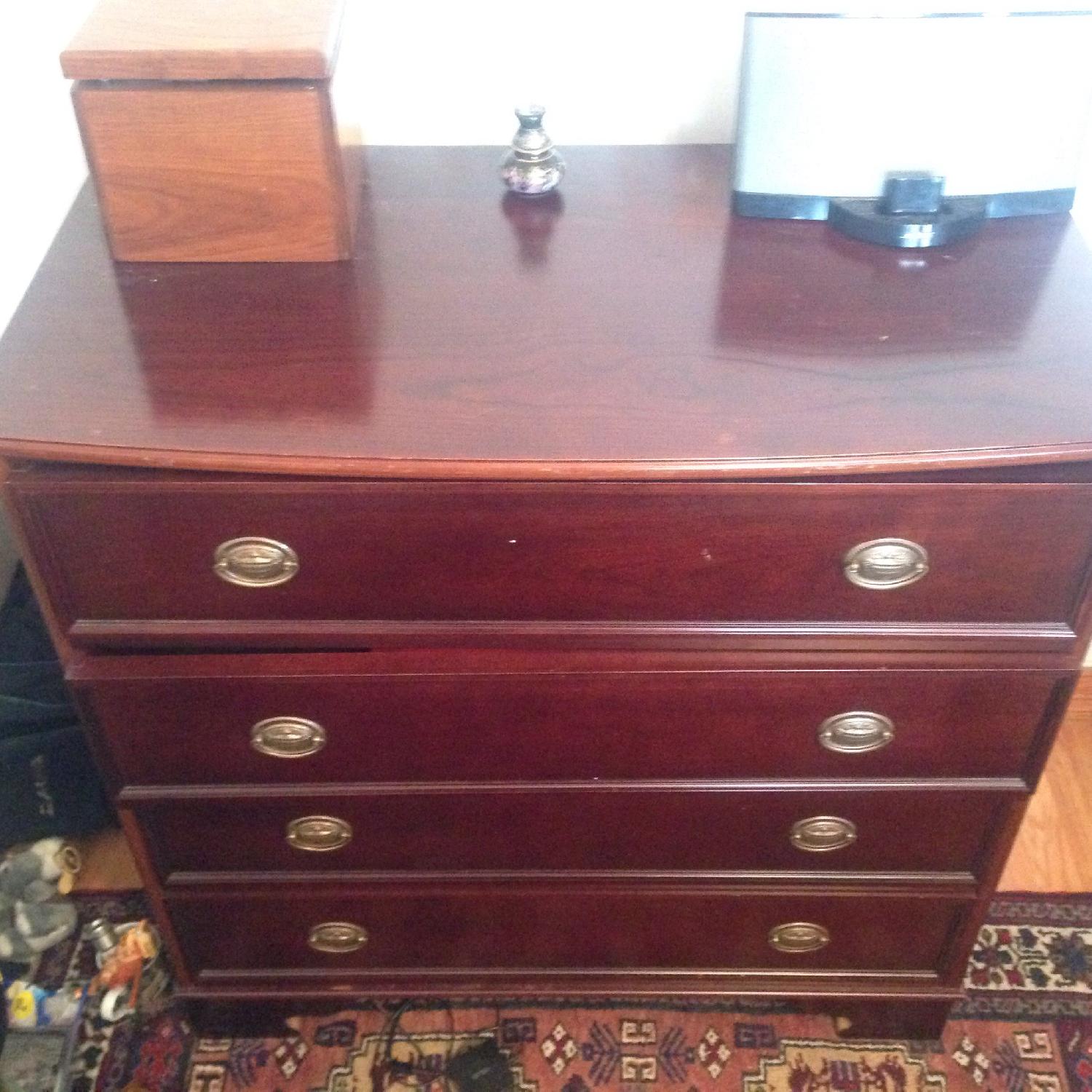 Bombay & Company Mahogany Dresser - image-3