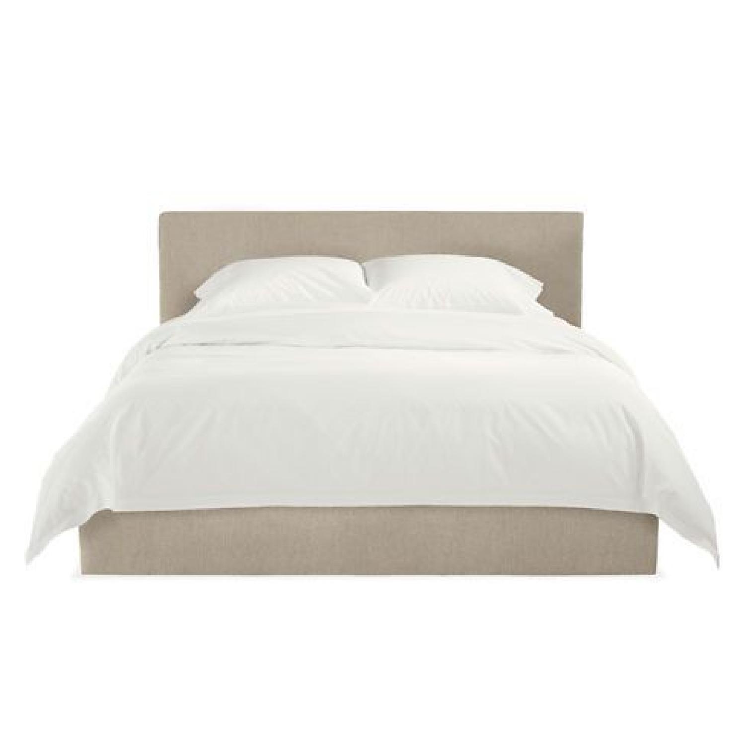 Room & Board Wyatt King Bed in Oatmeal - image-1
