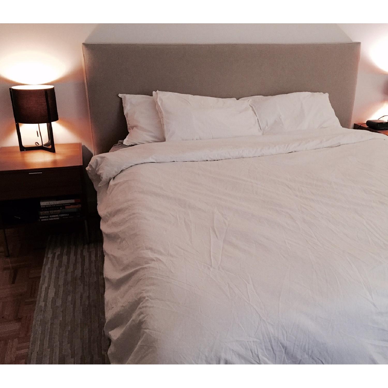 Room & Board Wyatt King Bed in Oatmeal - image-2