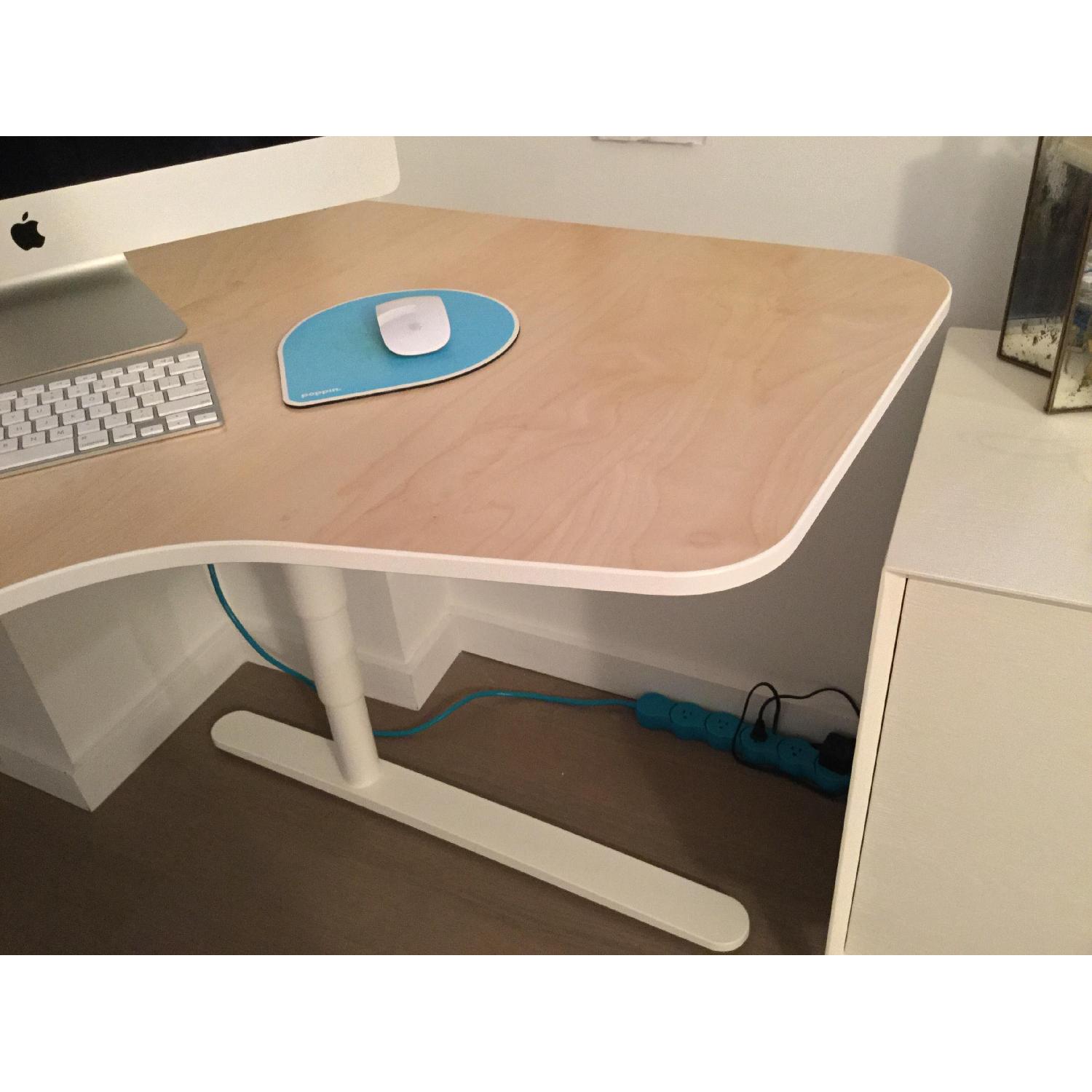 Ikea Bekant Sit/Stand Right Corner Desk - image-6
