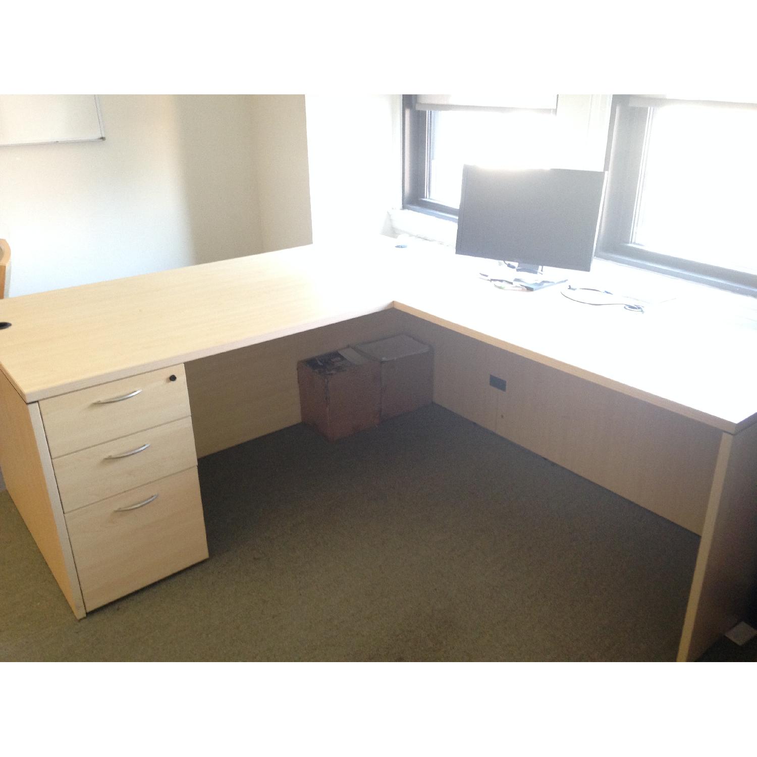 L Shaped Office Desk - image-1