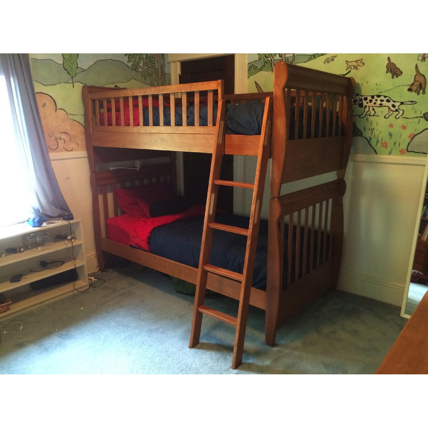 Morigeau Lepine Hardwood Bunk Beds AptDeco