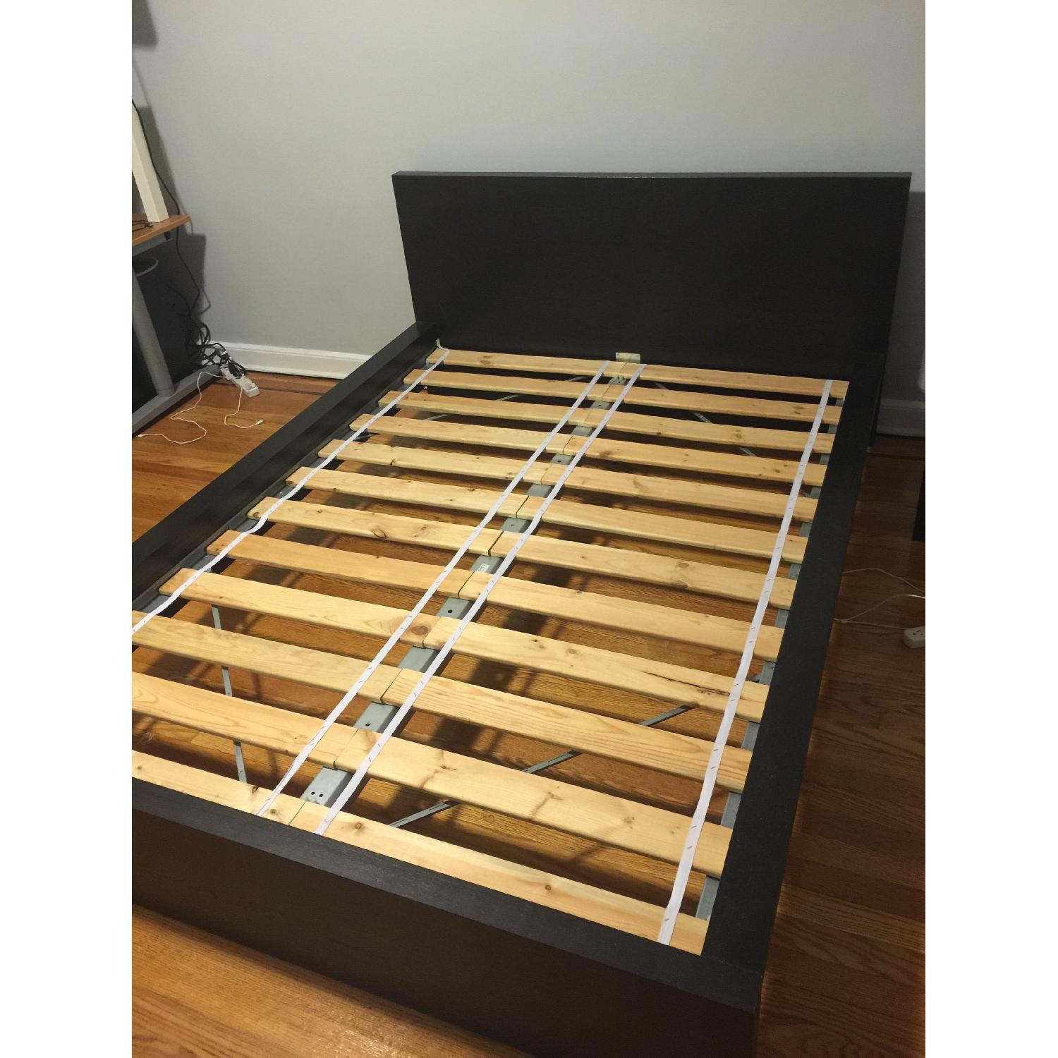 Ikea Malm Full Size Bed Frame w/ Slatted Bed Base - image-4