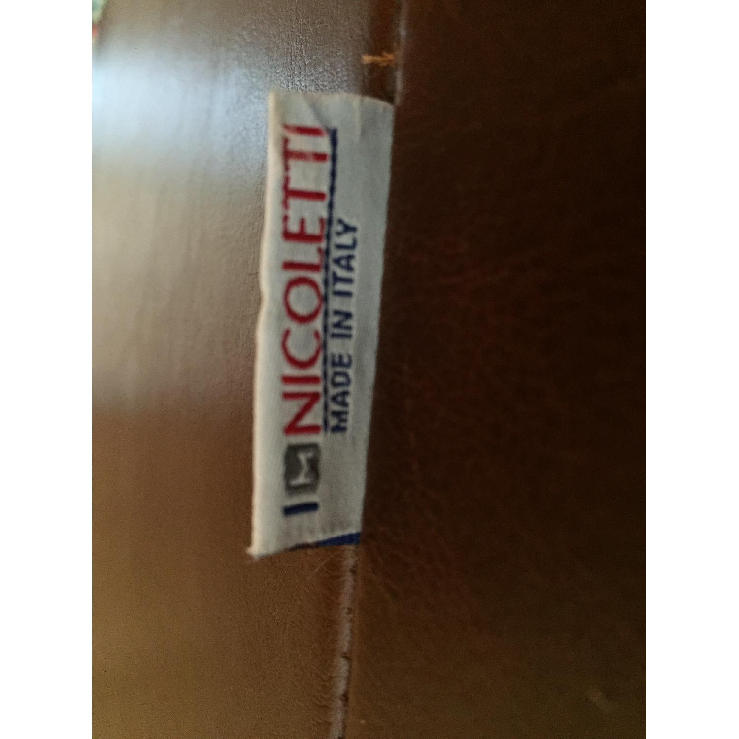 Leather Sofa w/ Chaise Lounge + Matching Chair & Ottoman - image-5