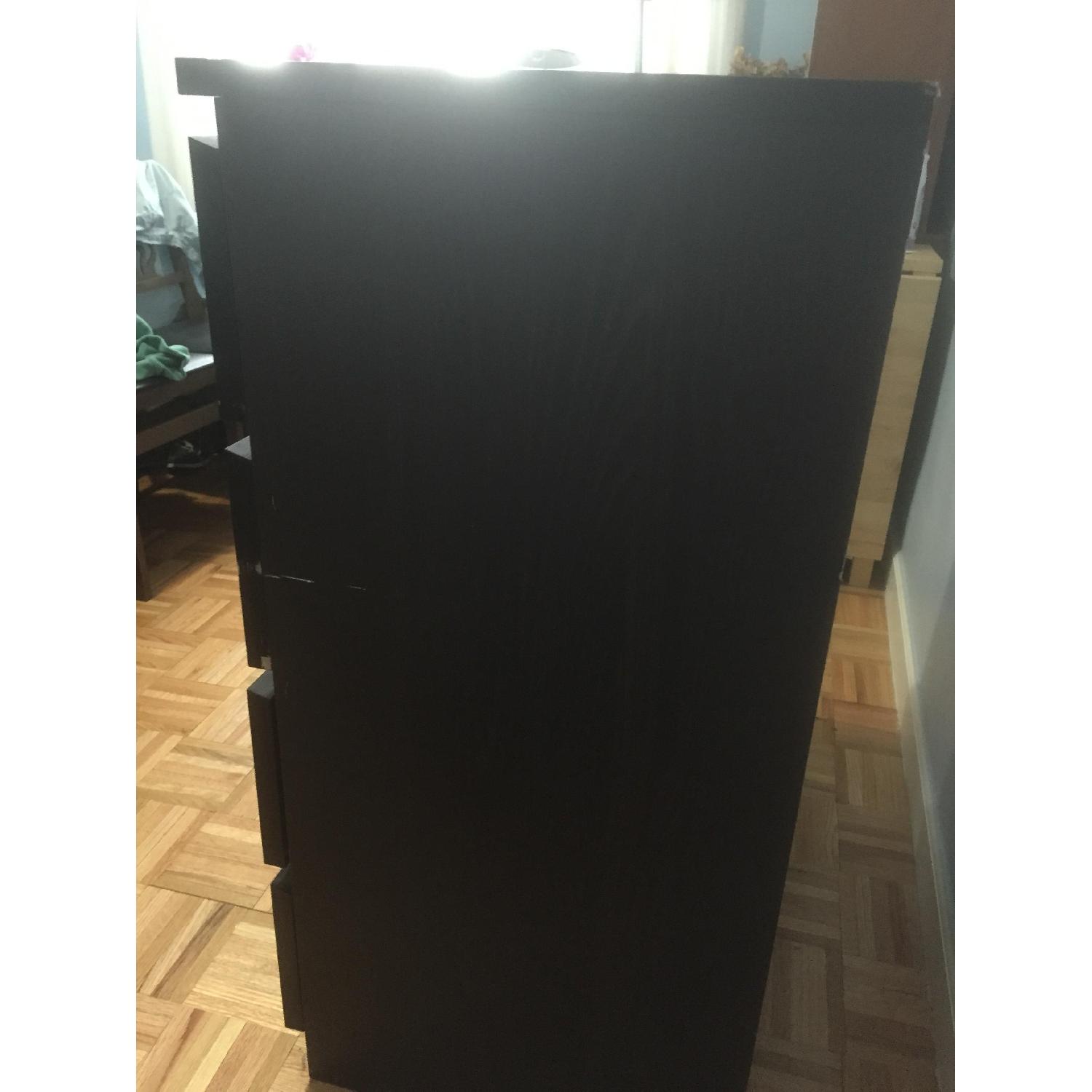 Ikea Malm Black 4 Drawer Dresser - image-2