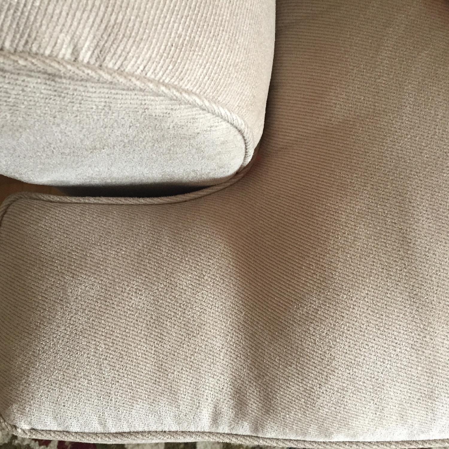 Raymour & Flanigan Vegas Beige Microfiber Queen Sleeper Sectional Sofa - image-4