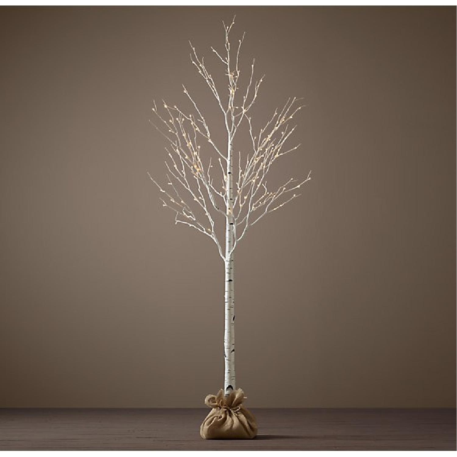 Restoration Hardware Winter Wonderland Birch Tree - image-3