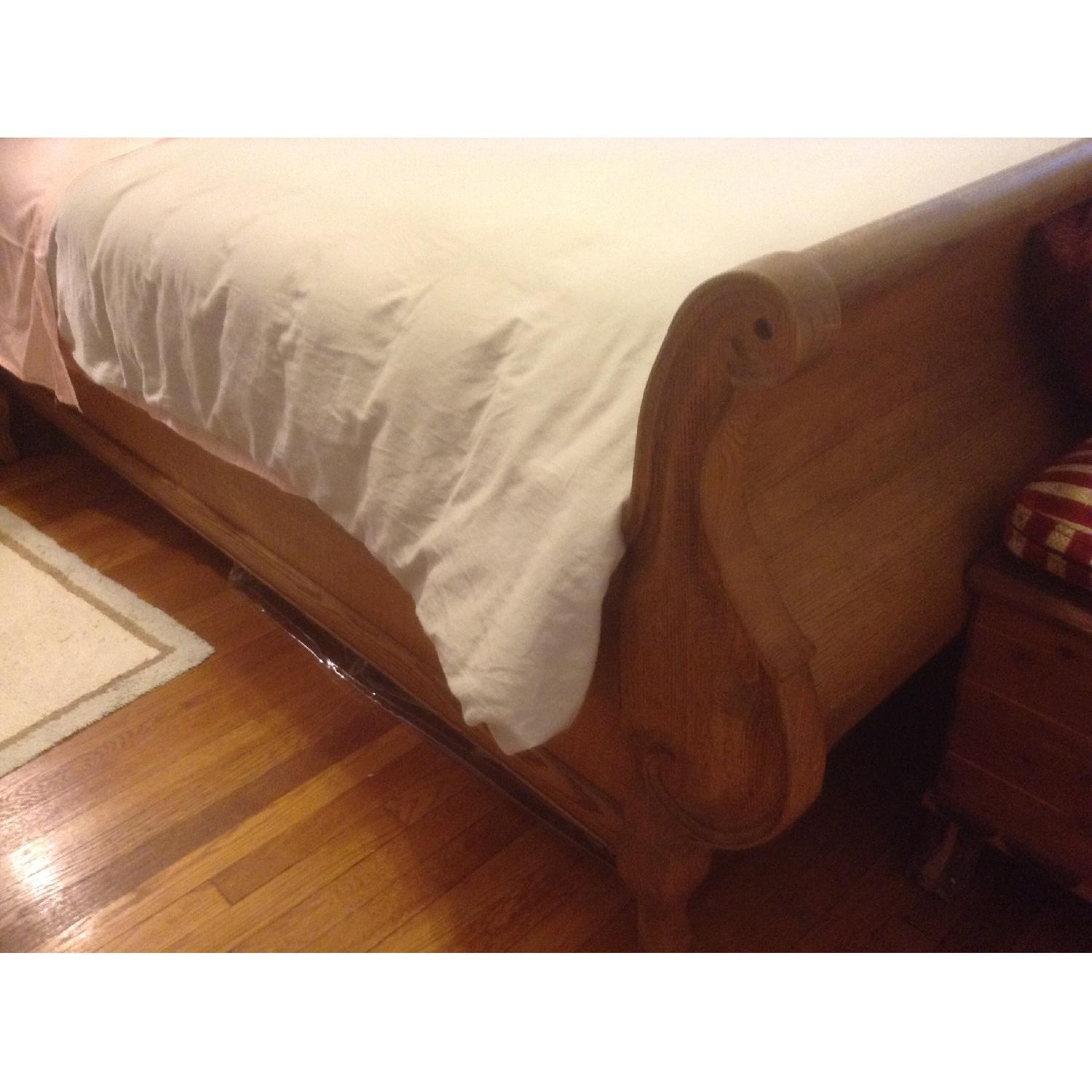 Oak Wood Interiors Versailles Solid Oak Bedroom Set - image-1